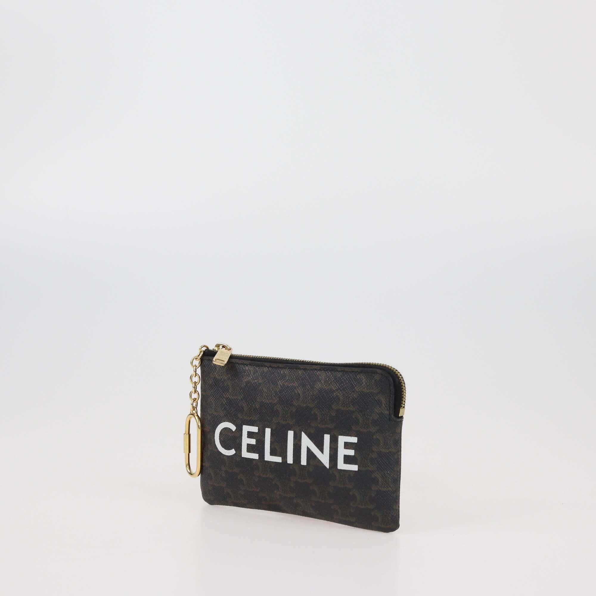 Celine Tan Small Triomphe Pouch Womens Celine