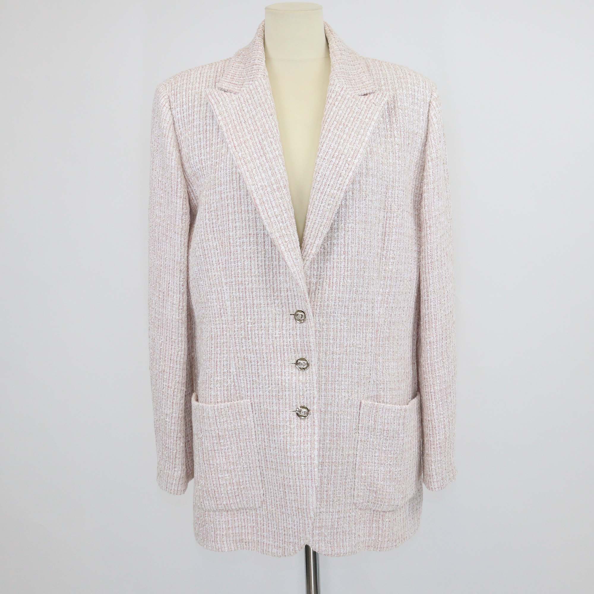 Gucci Green/White Checkered Wool Single Breasted Jacket