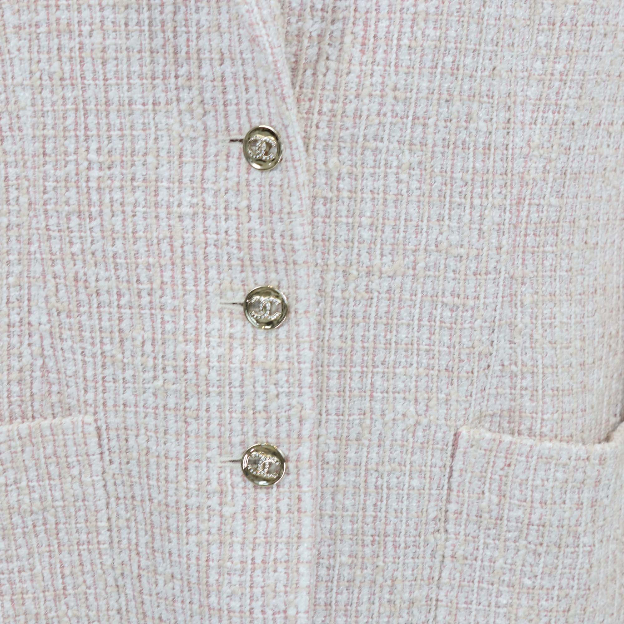 Gucci Green/White Checkered Wool Single Breasted Jacket