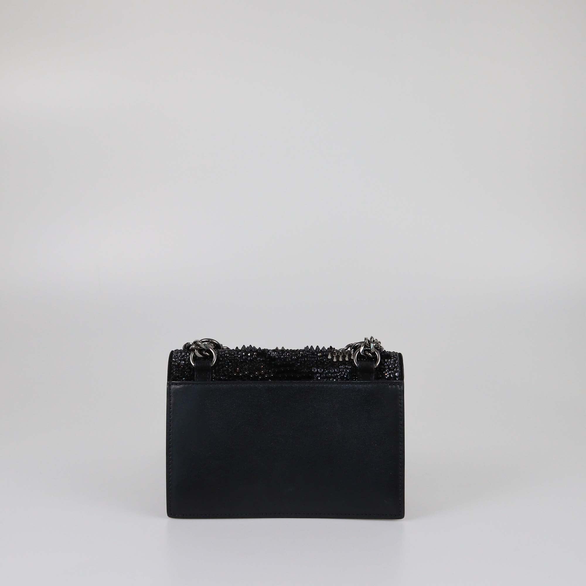 Christian Louboutin Black Embellished Elisa Shoulder Bag Womens Christian Louboutin