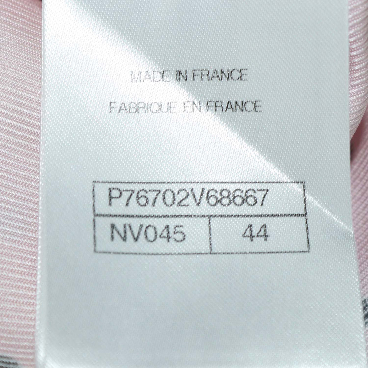 Chanel Pink Silk Polka Dot Mini Short