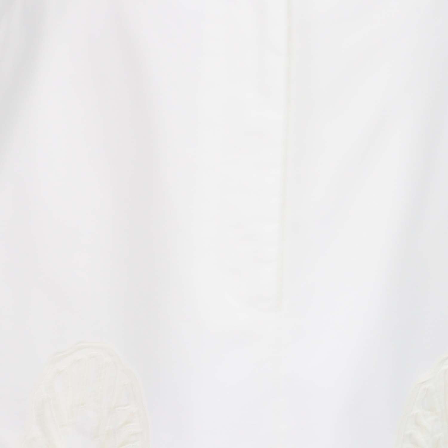 Acler White Cotton Blairhall Mini Skirt