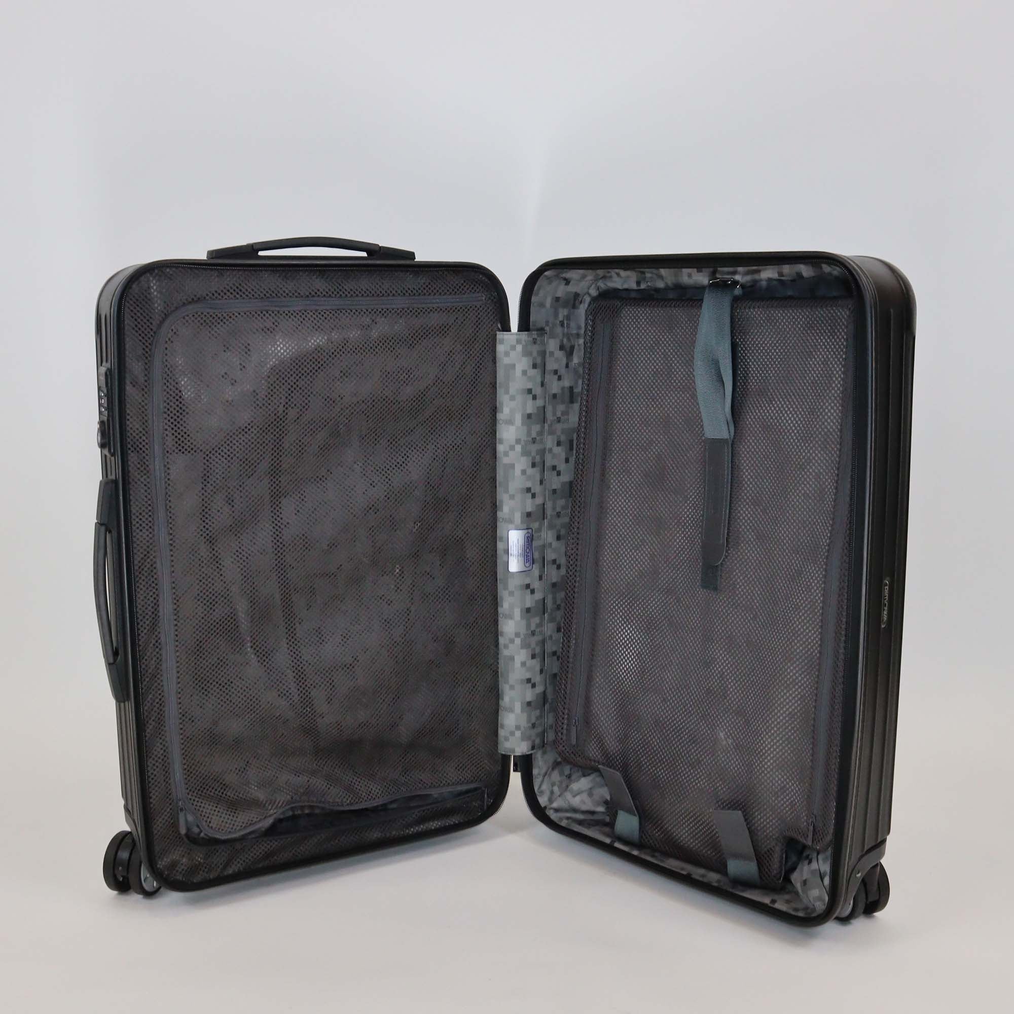 Rimowa Black Polycarbonate Salsa Check In Luggage