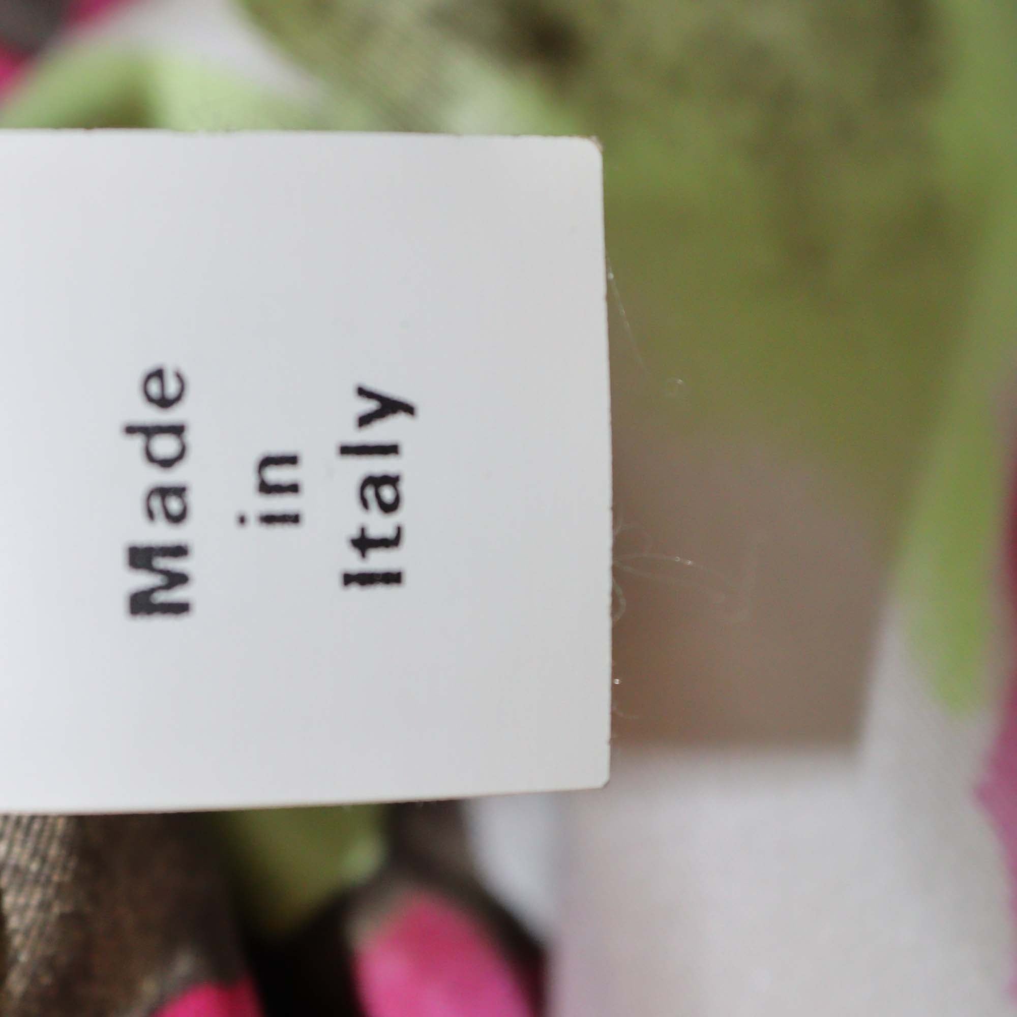 Moschino Cheap and Chic Multicolor Silk Floral Mini Dress