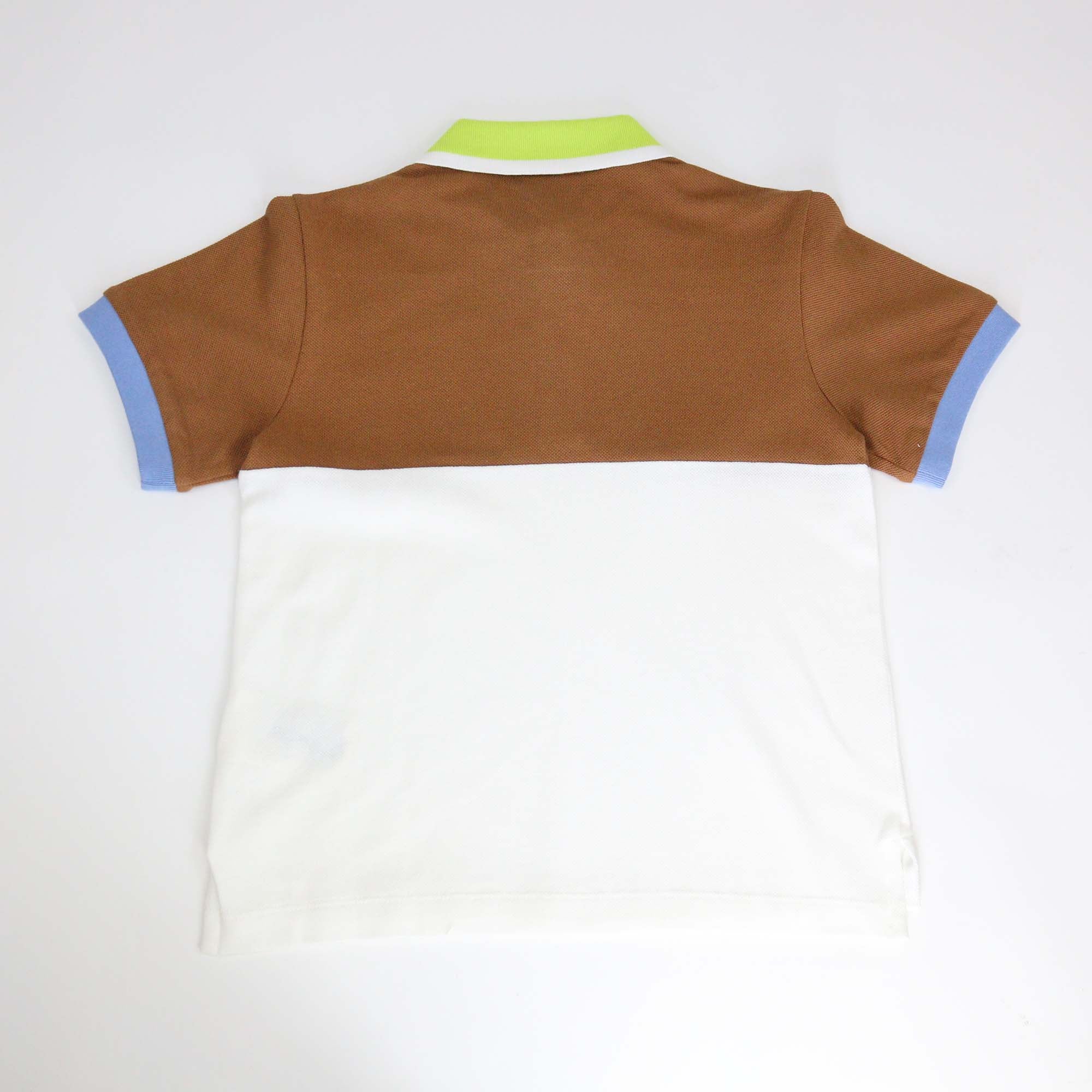 Fendi Kids Multicolor Cotton Pique Polo Shirt