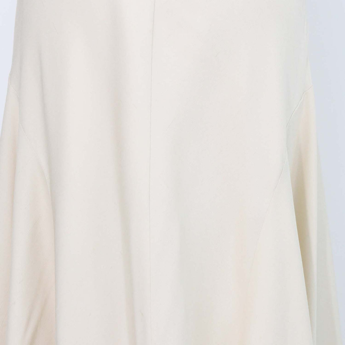 Loro Piana Beige Silk Giustina Midi Skirt