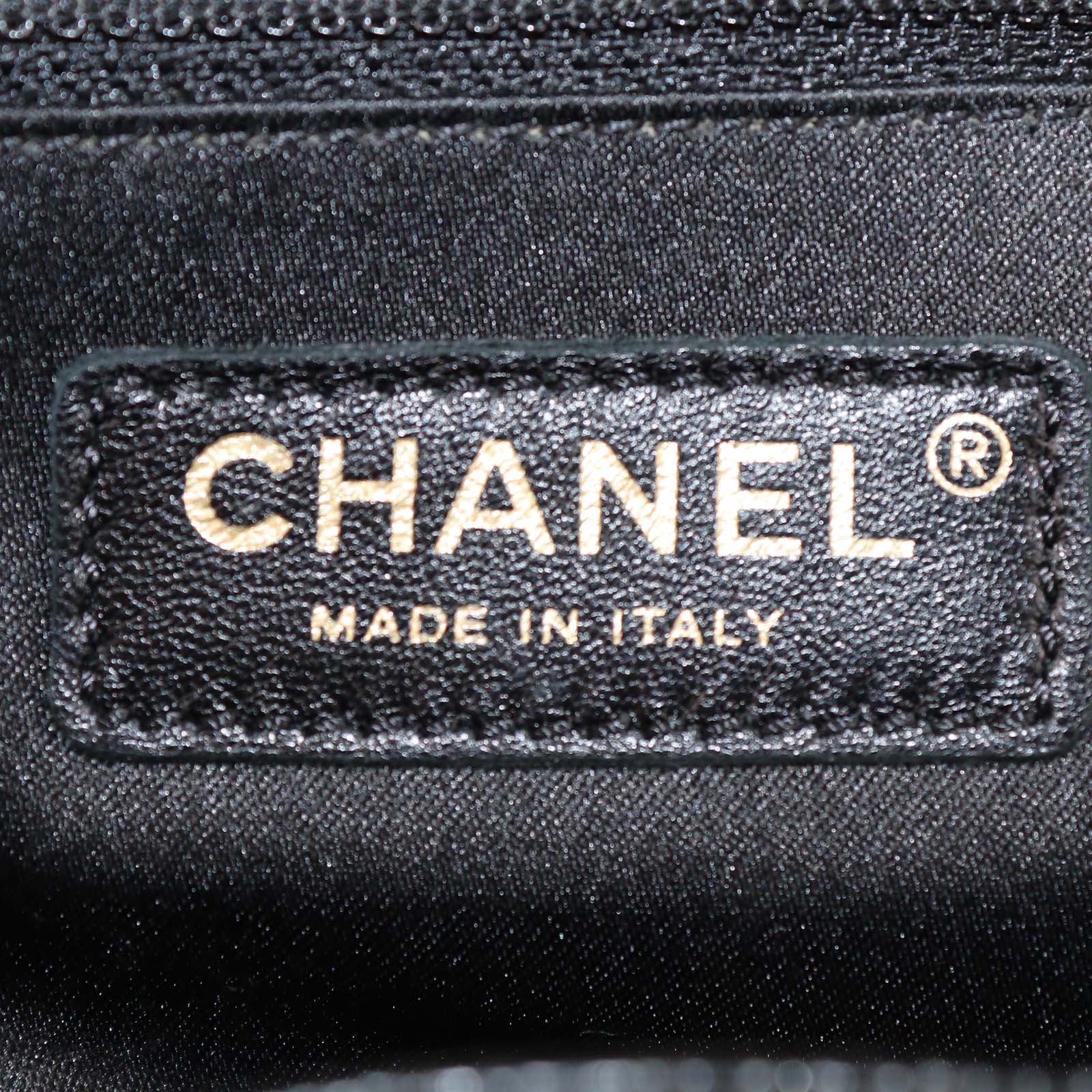 Chanel Black Quilted Caviar Leather XL Grand Shopping Tote