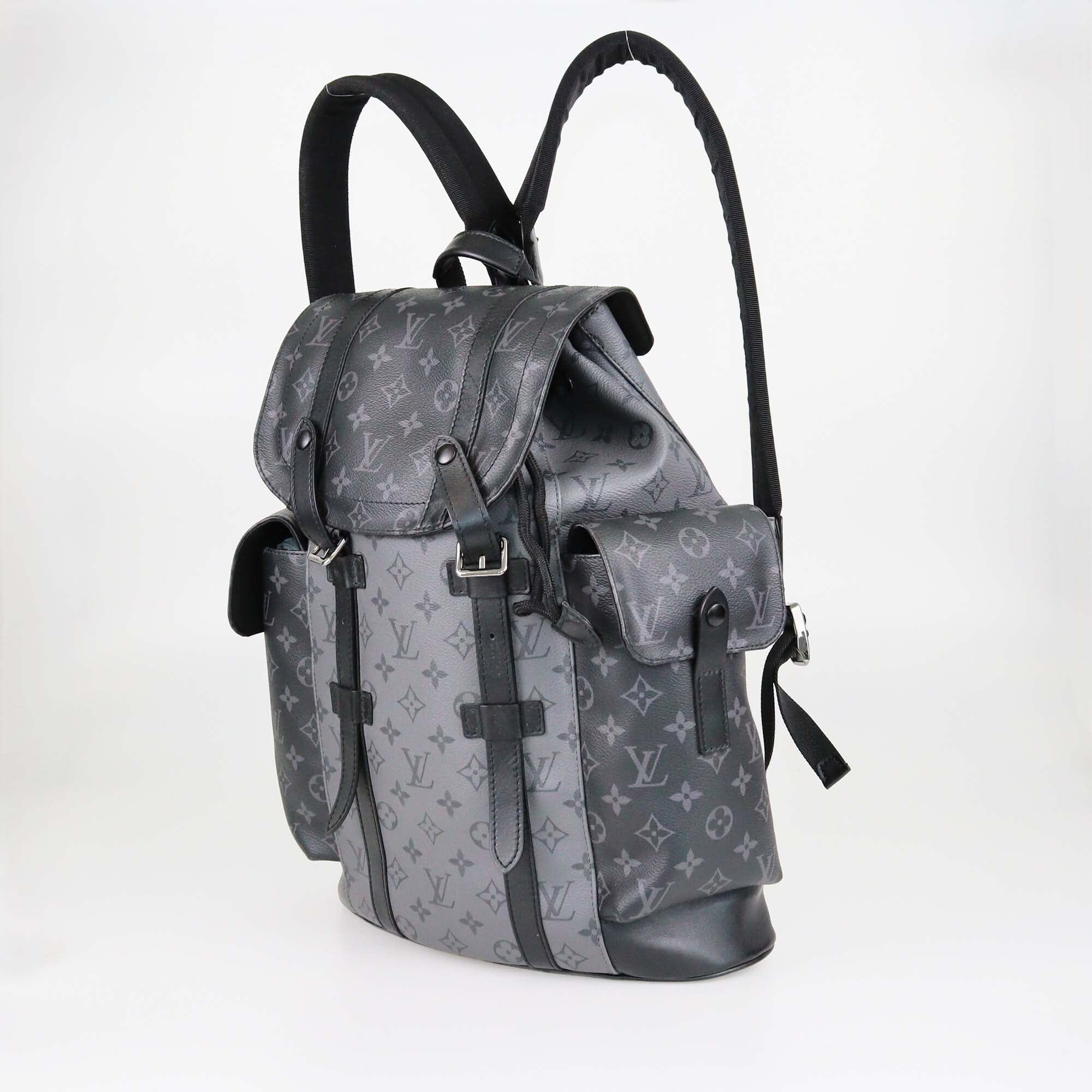 Louis Vuitton Monogram Eclipse Reverse Christopher MM Bag Mens Louis Vuitton