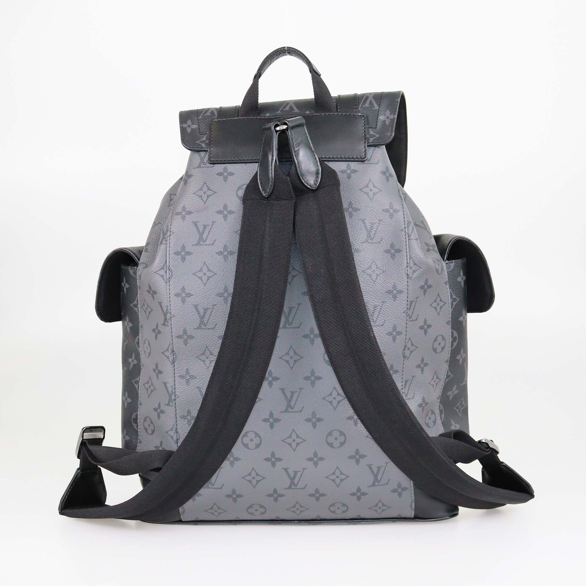 Louis Vuitton Monogram Eclipse Reverse Christopher MM Bag Mens Louis Vuitton