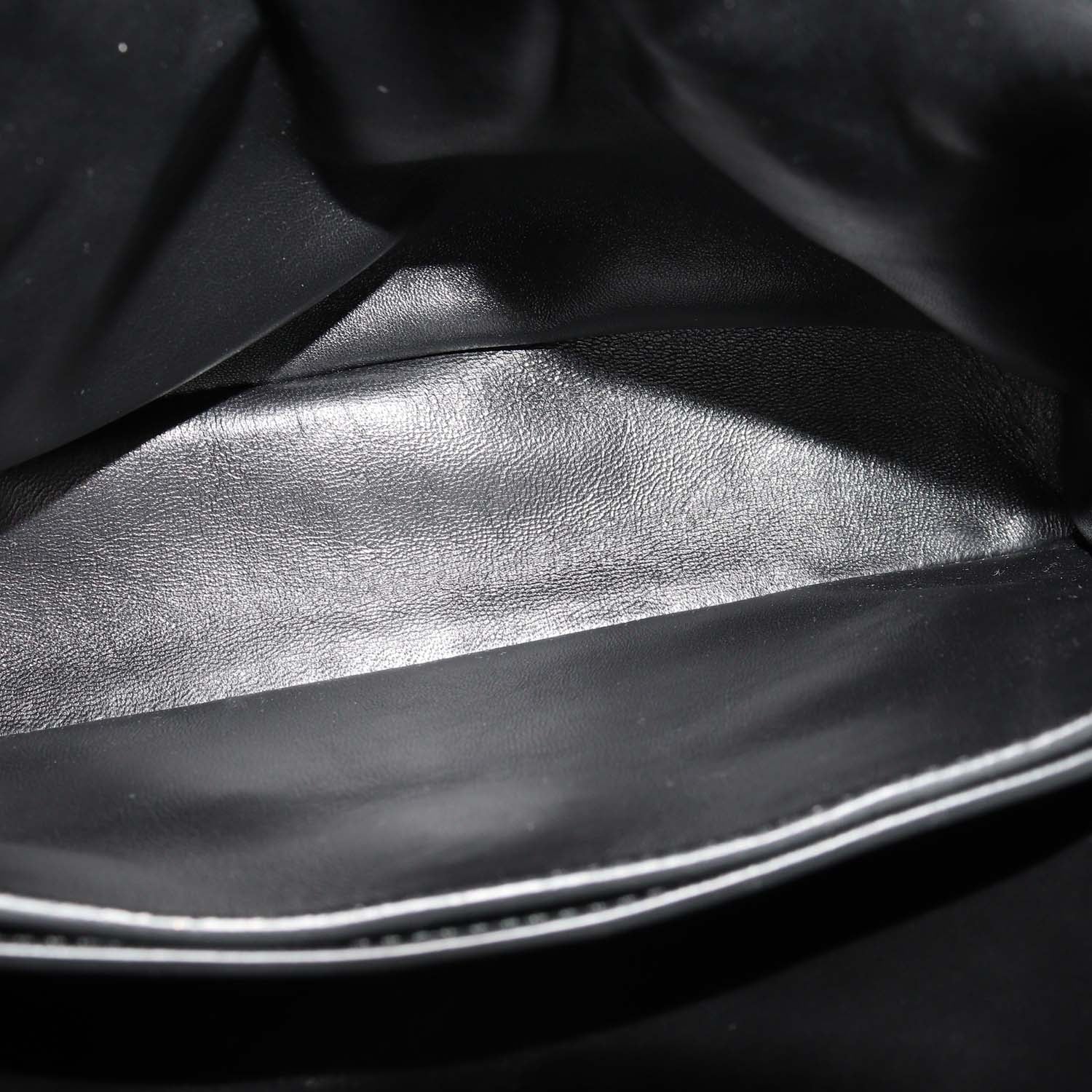 Prada Black Leather Small Dada Shoulder Bag