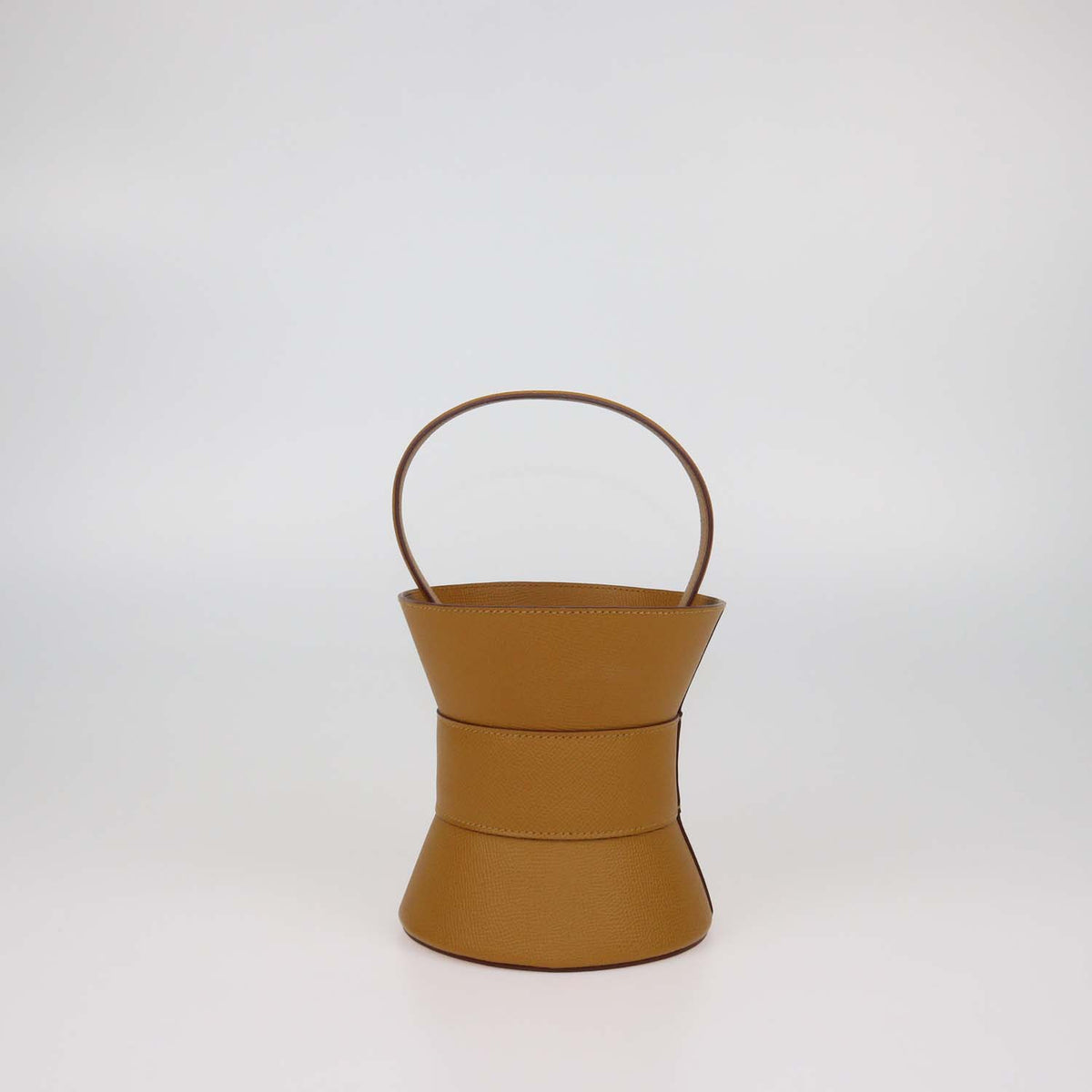 Hermes Sesame Epsom Leather Mini Medor Bag