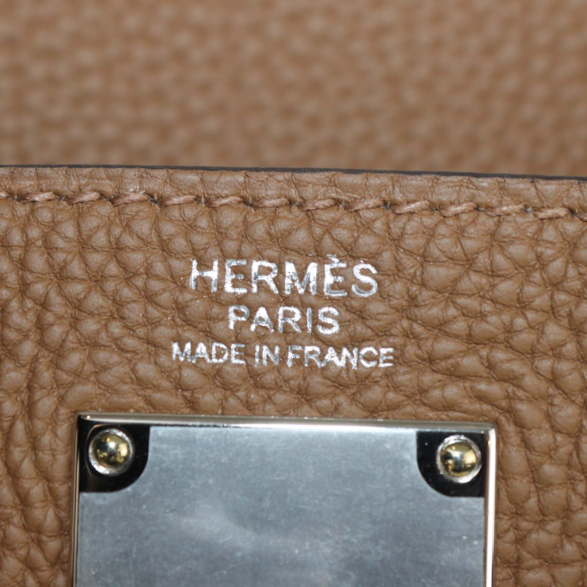 Hermes Alezan Togo Leather Hac a Dos PM Backpack