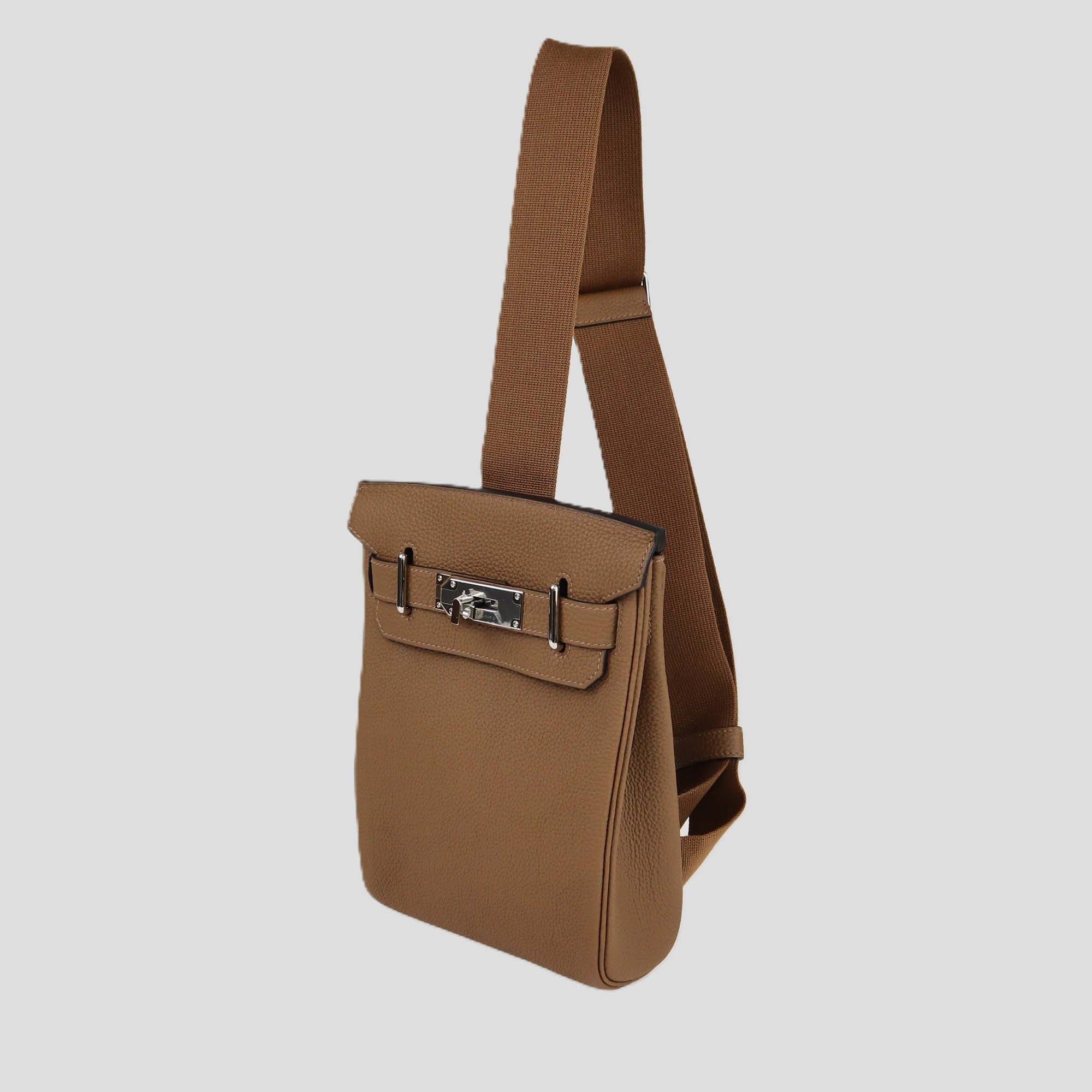 Hermes Alezan Togo Leather Hac a Dos PM Backpack