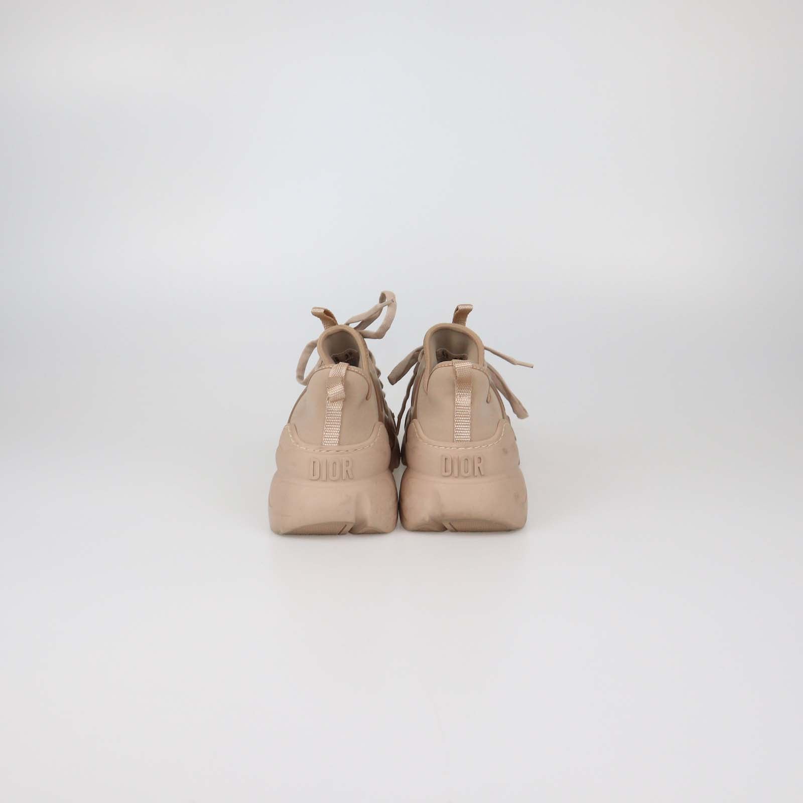 Christian Dior Nude Technical Fabric D-Connect Sneakers