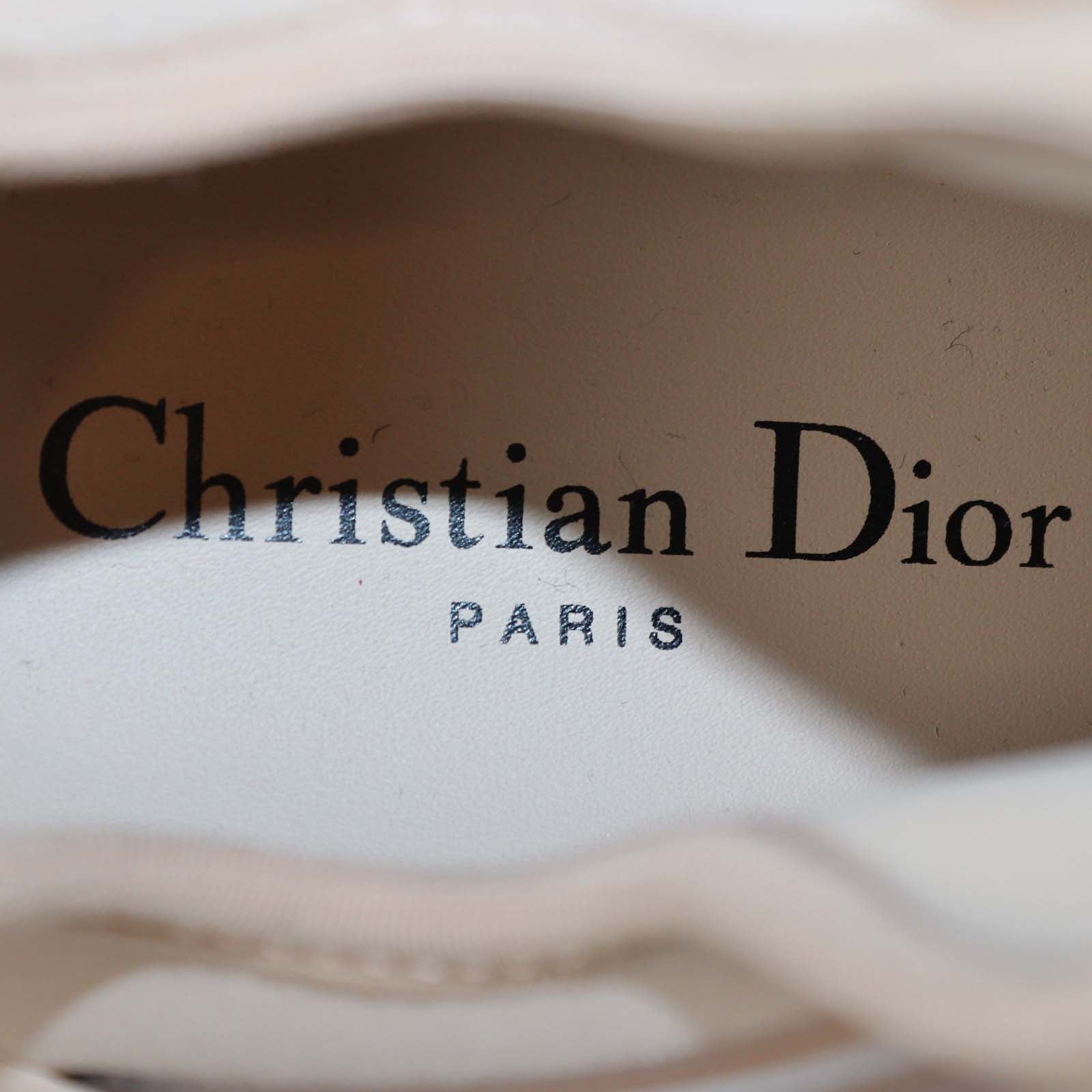 Christian Dior Nude Technical Fabric D-Connect Sneakers