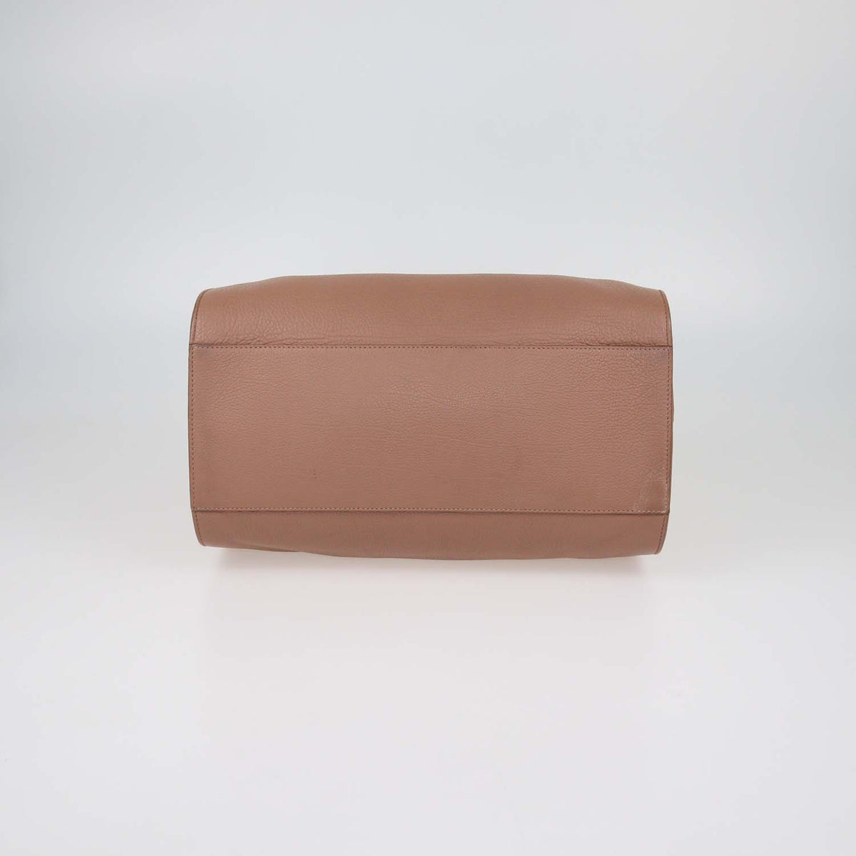 Balenciaga Tomette Leather Tube Round Tote