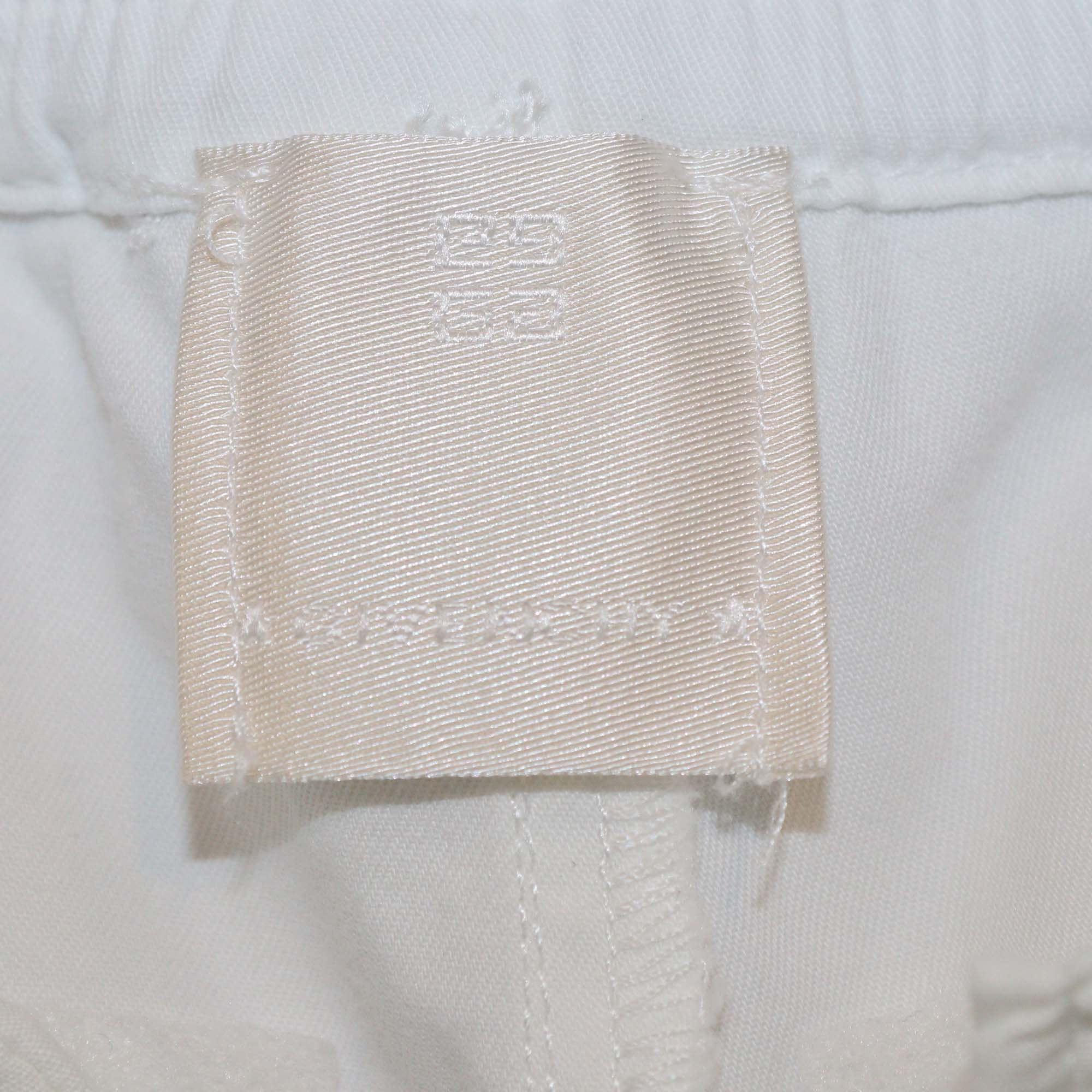 Givenchy Kids White Zip Up Short Sleeve Shirt & Short Set