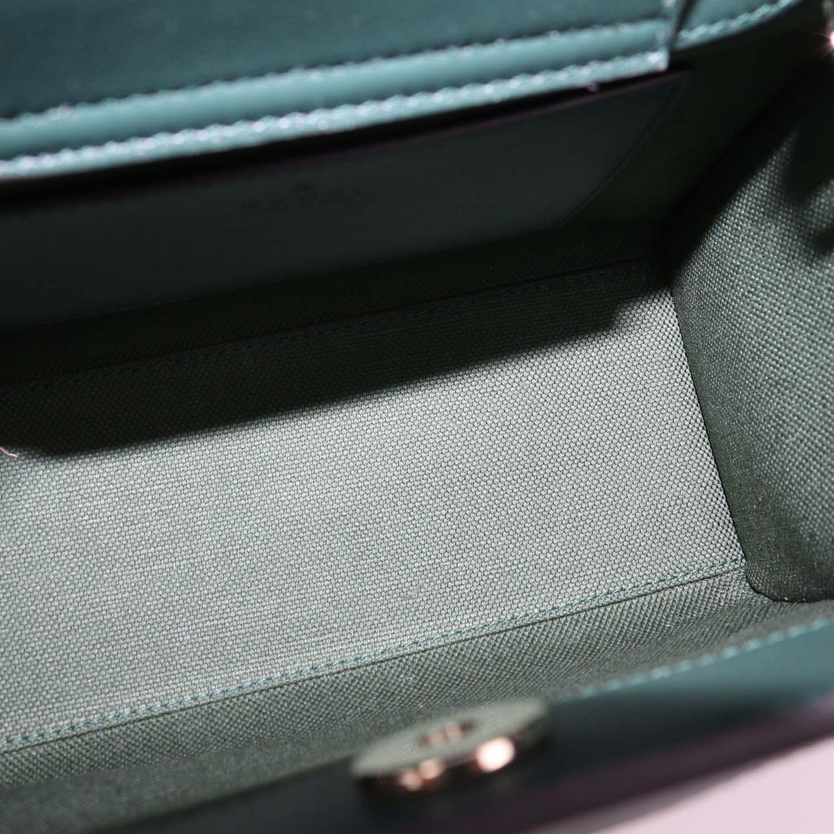 Gucci Green Leather Small Diana Tote