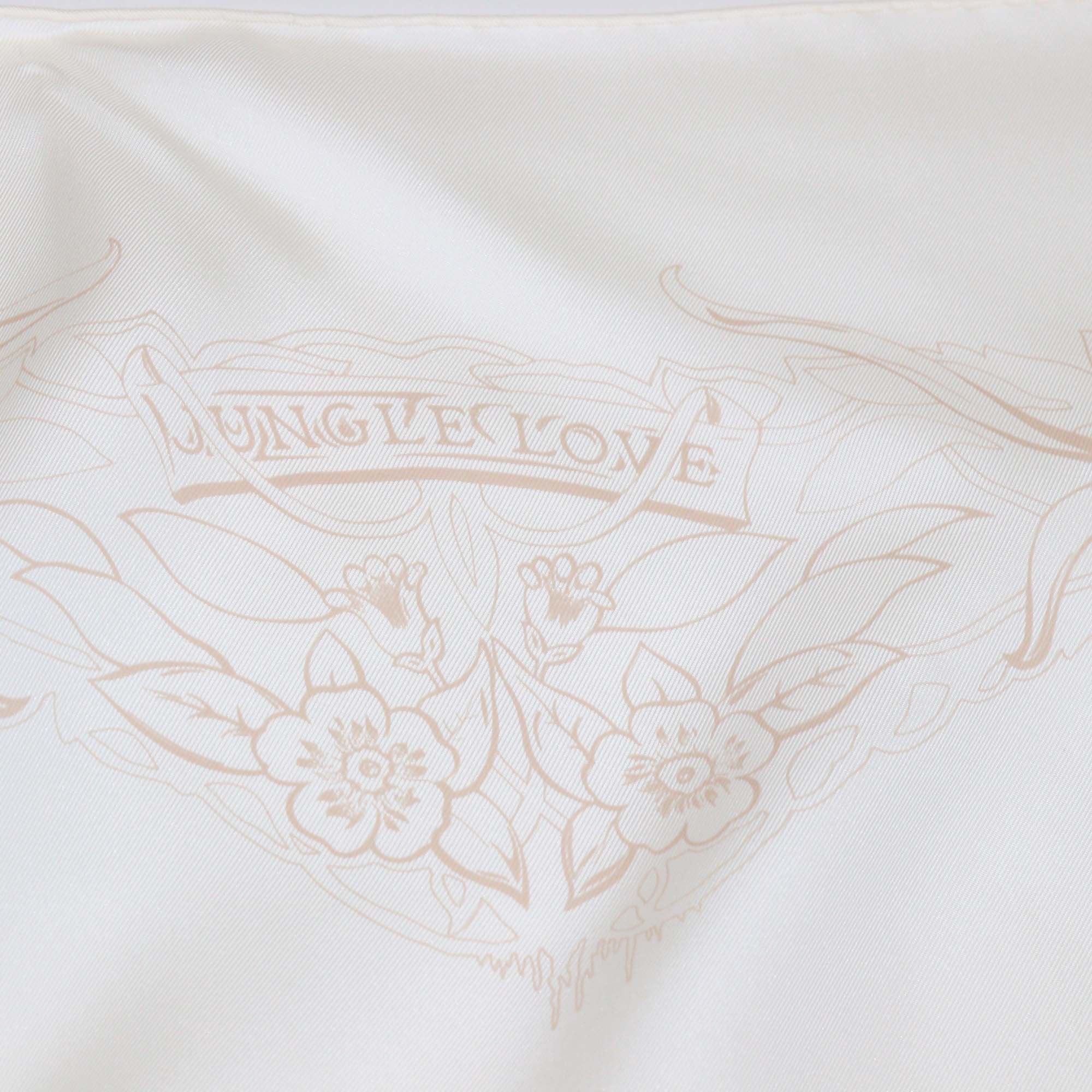 Hermes Nata Silk Jungle Love Scarf 90