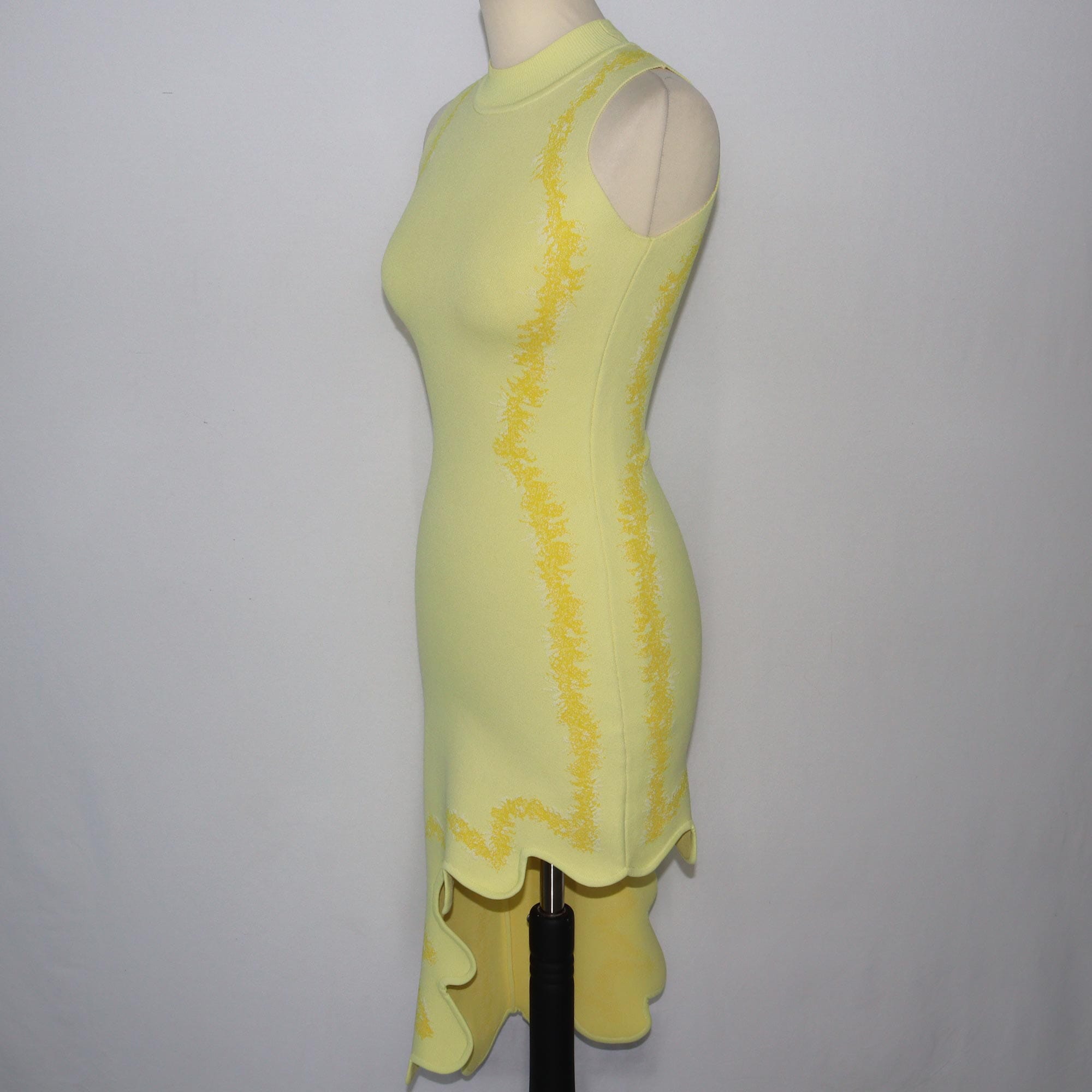 PH5 Yellow Signature Wavy Plaid Dress Clothing PH5 