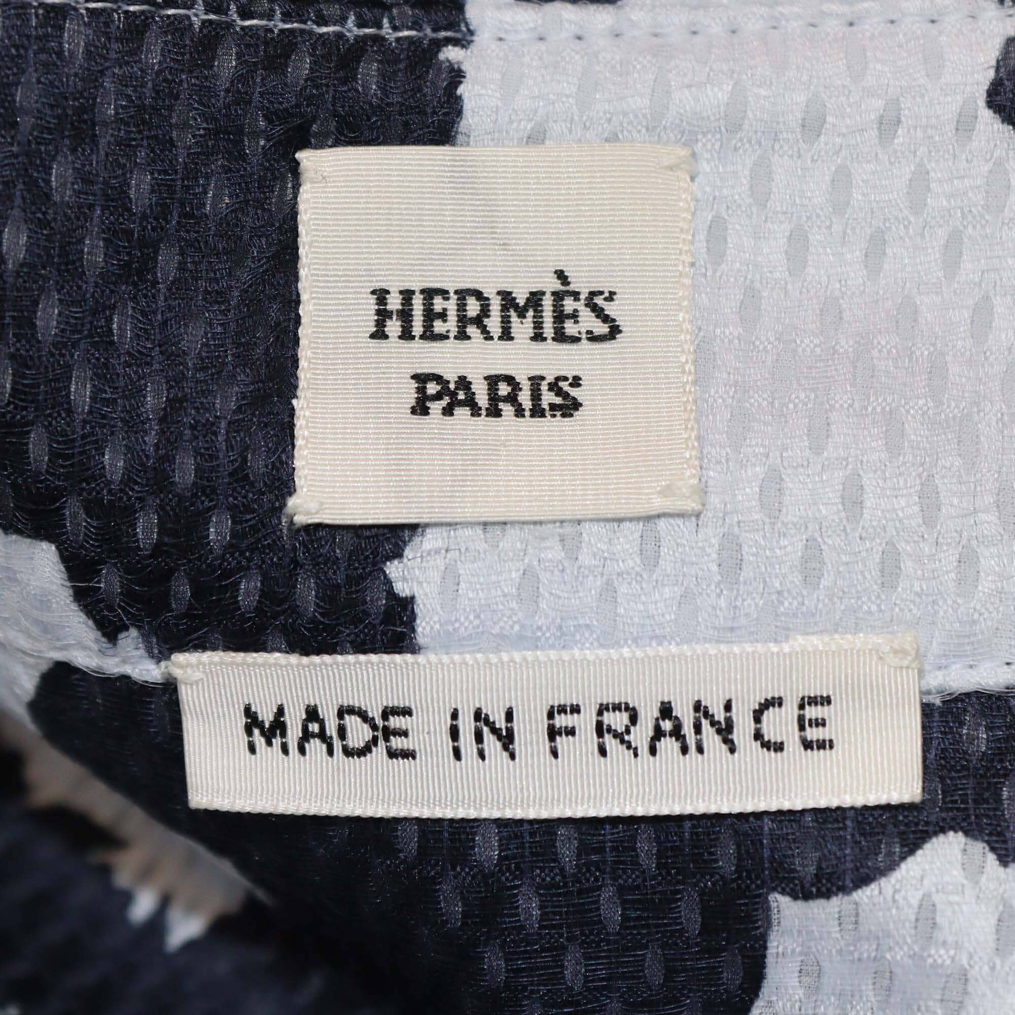 Hermes White Silk Astrologie Bandana Print Long Sleeve Sweatshirt Womens Hermes