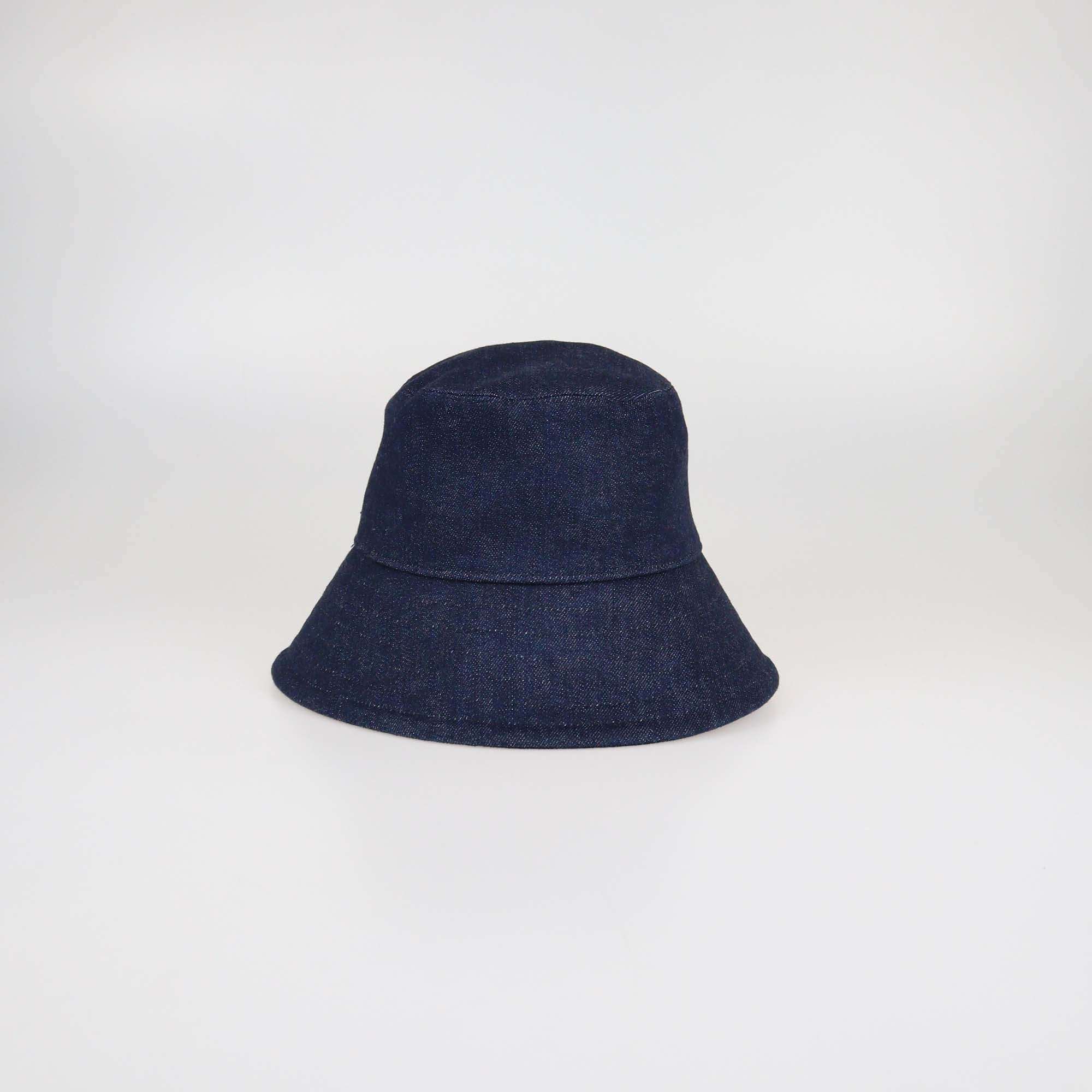 Loro Piana Blue Denim Zita Bucket Hat