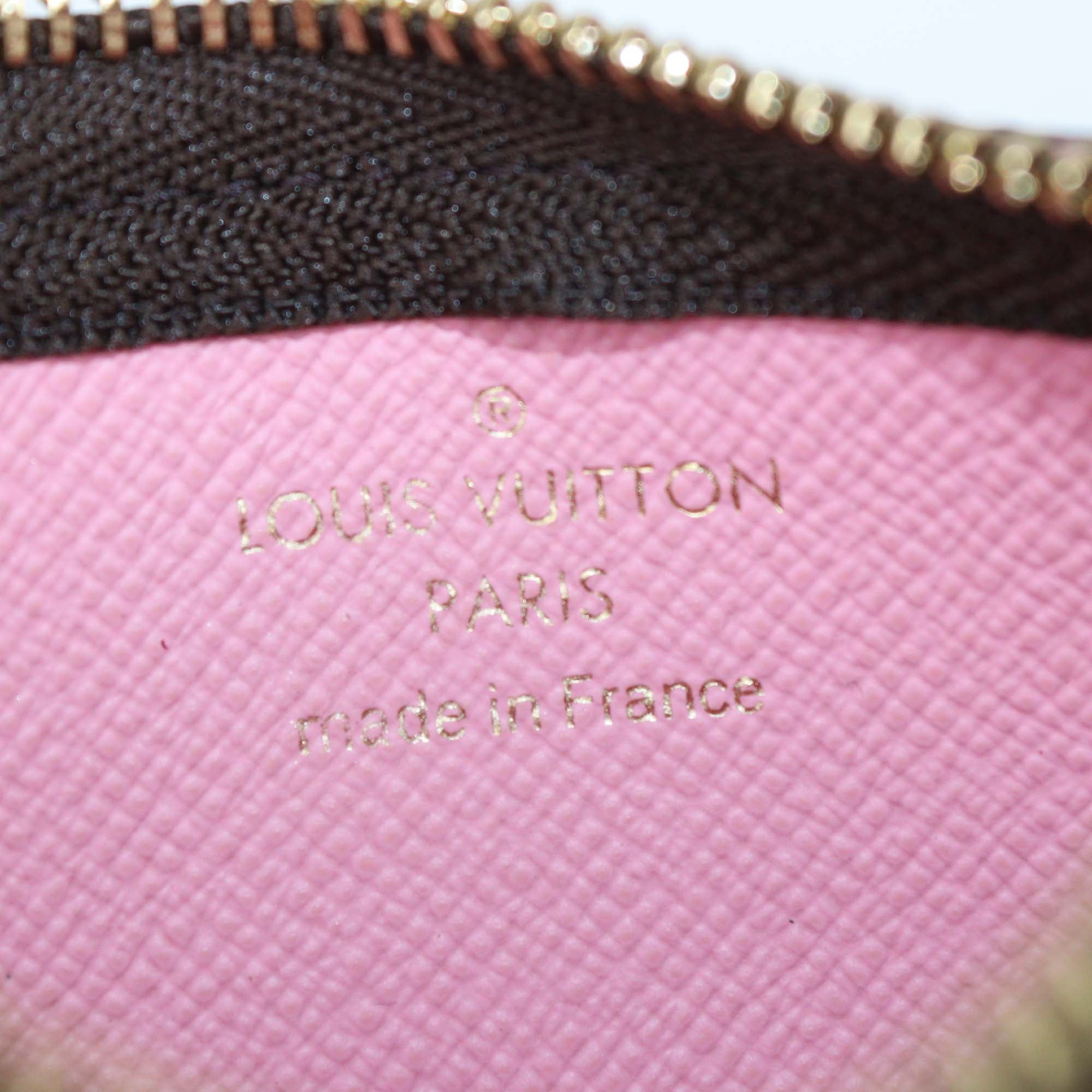 Louis Vuitton Monogram Canvas Christmas Animation Alpine Key Pouch