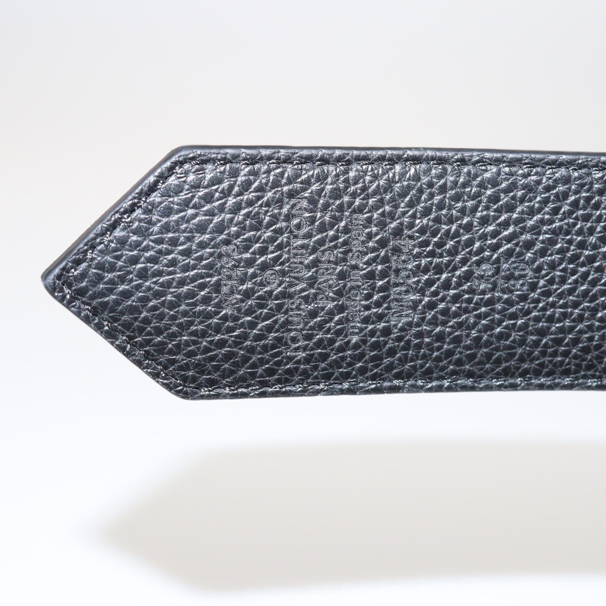 Louis Vuitton Brown Monogram LV Circle Reversible Belt Accessories Louis Vuitton