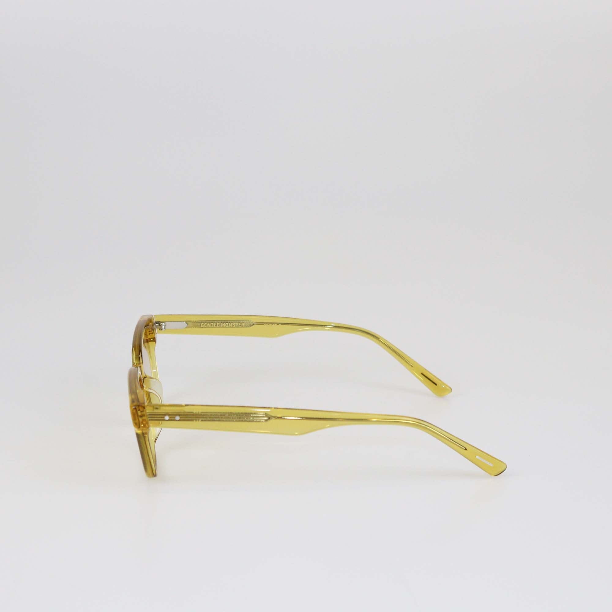 Gentle Monster Gold Leroy OL2 Cat Eye Sunglasses Womens Gentle Monster