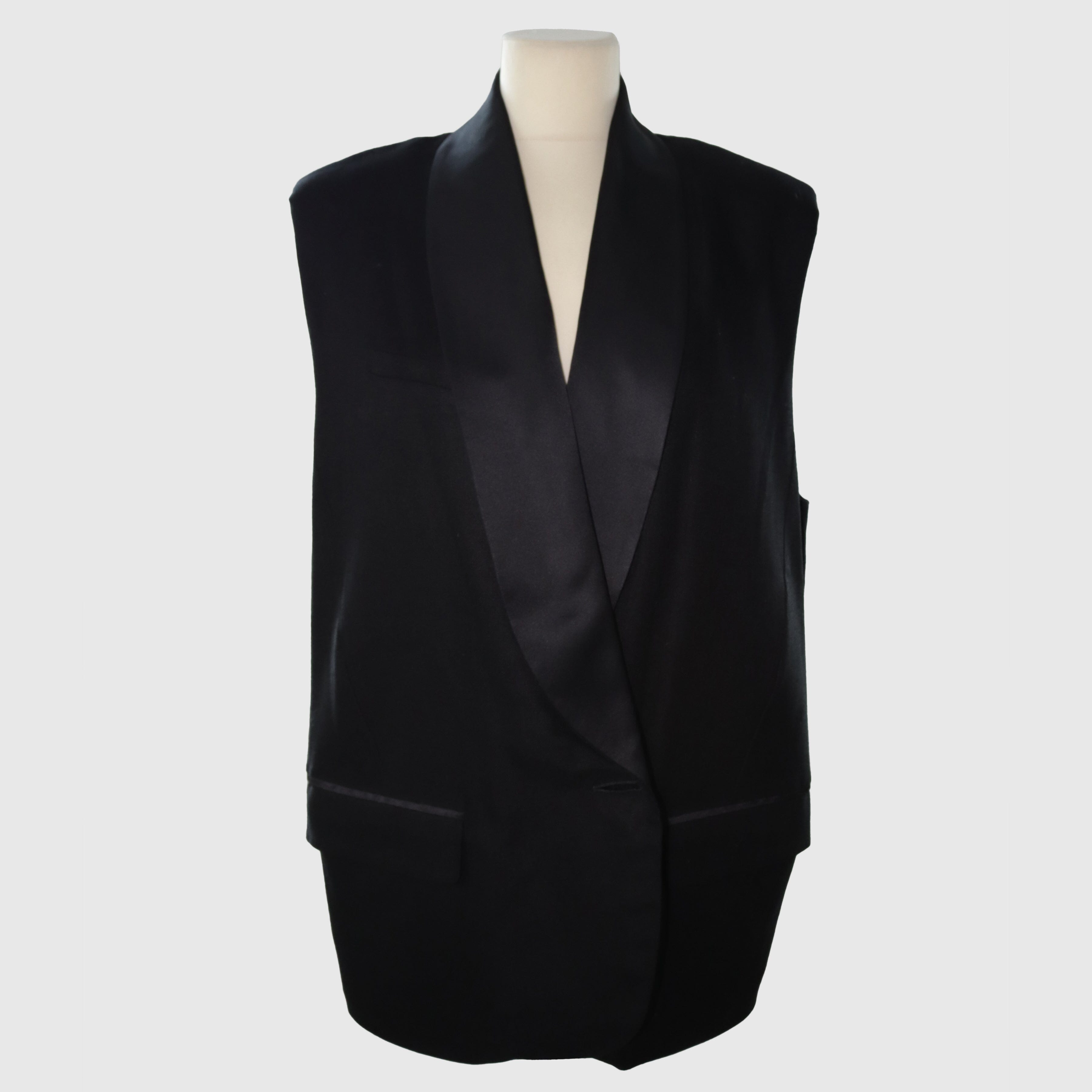 Black Oversized Vest Clothing Isabel Marant 