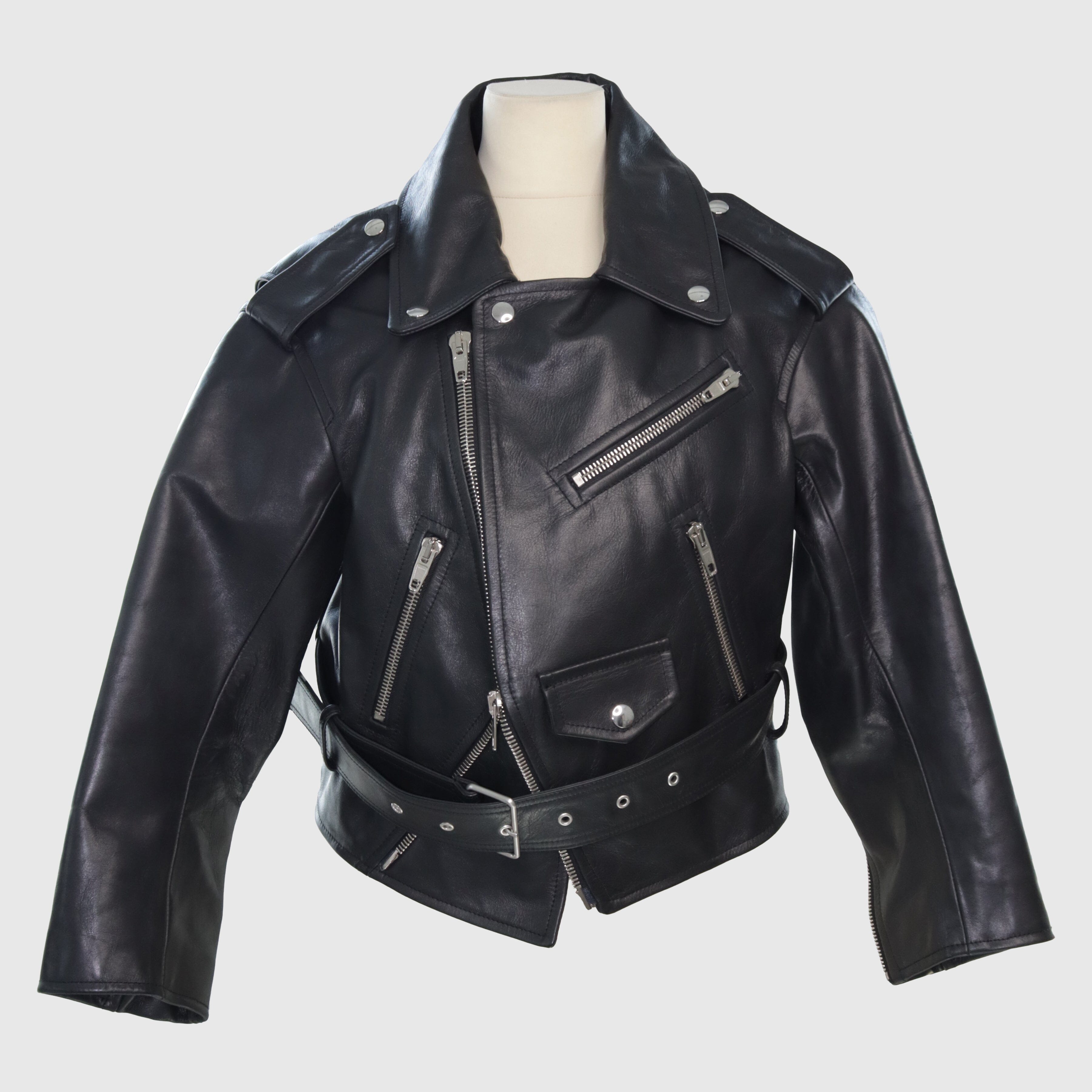 Balenciaga leather sales biker jacket