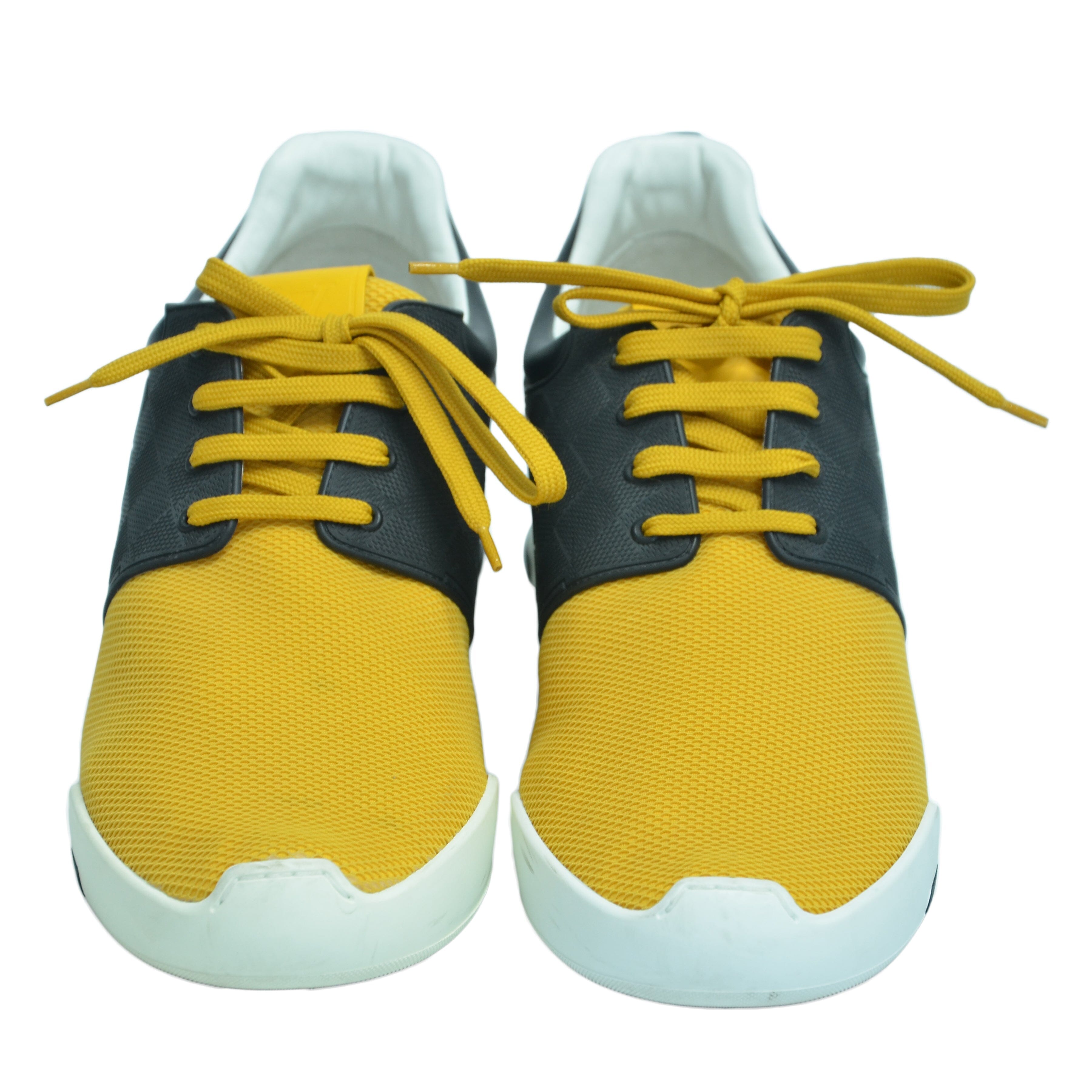 Yellow/Black Damier Fastlane Sneaker Shoes Louis Vuitton
