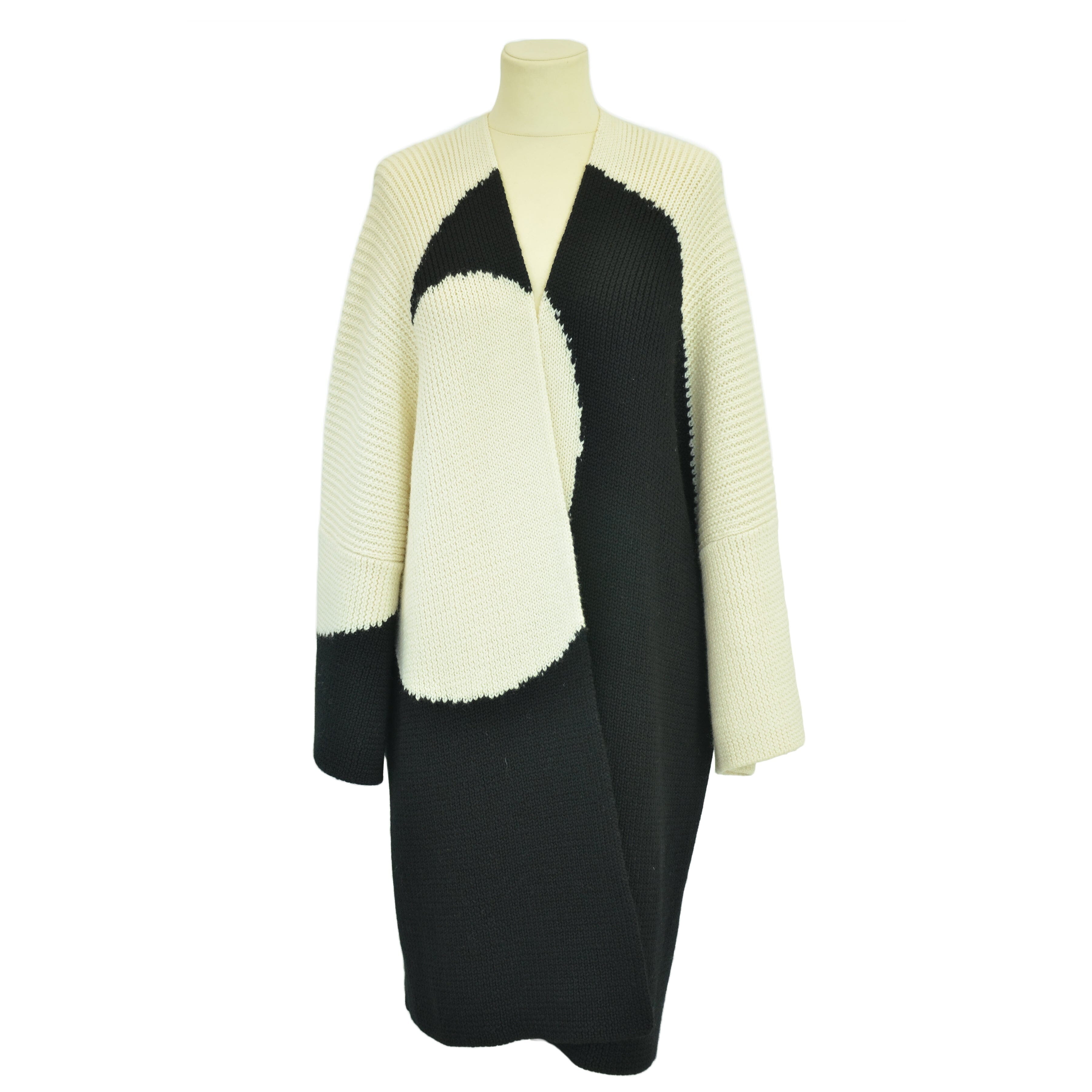 Black/White Knitted Cardigan Clothing Valentino