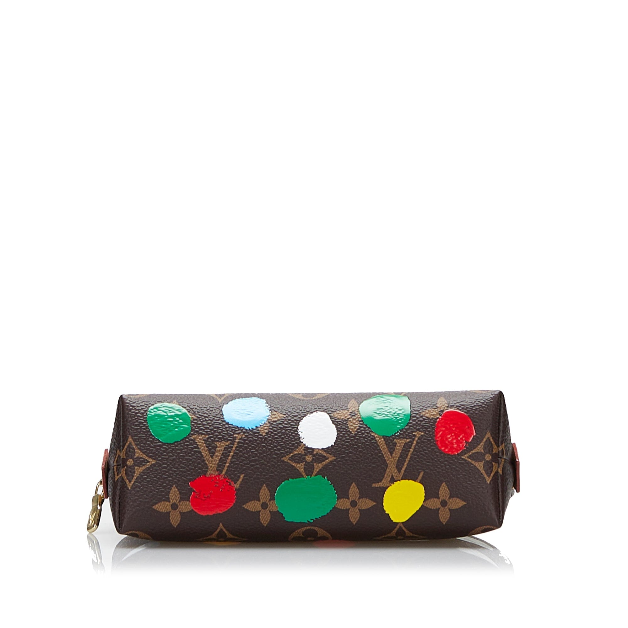 x YK Infinity Dots Monogram Cosmetic Pouch Image#4