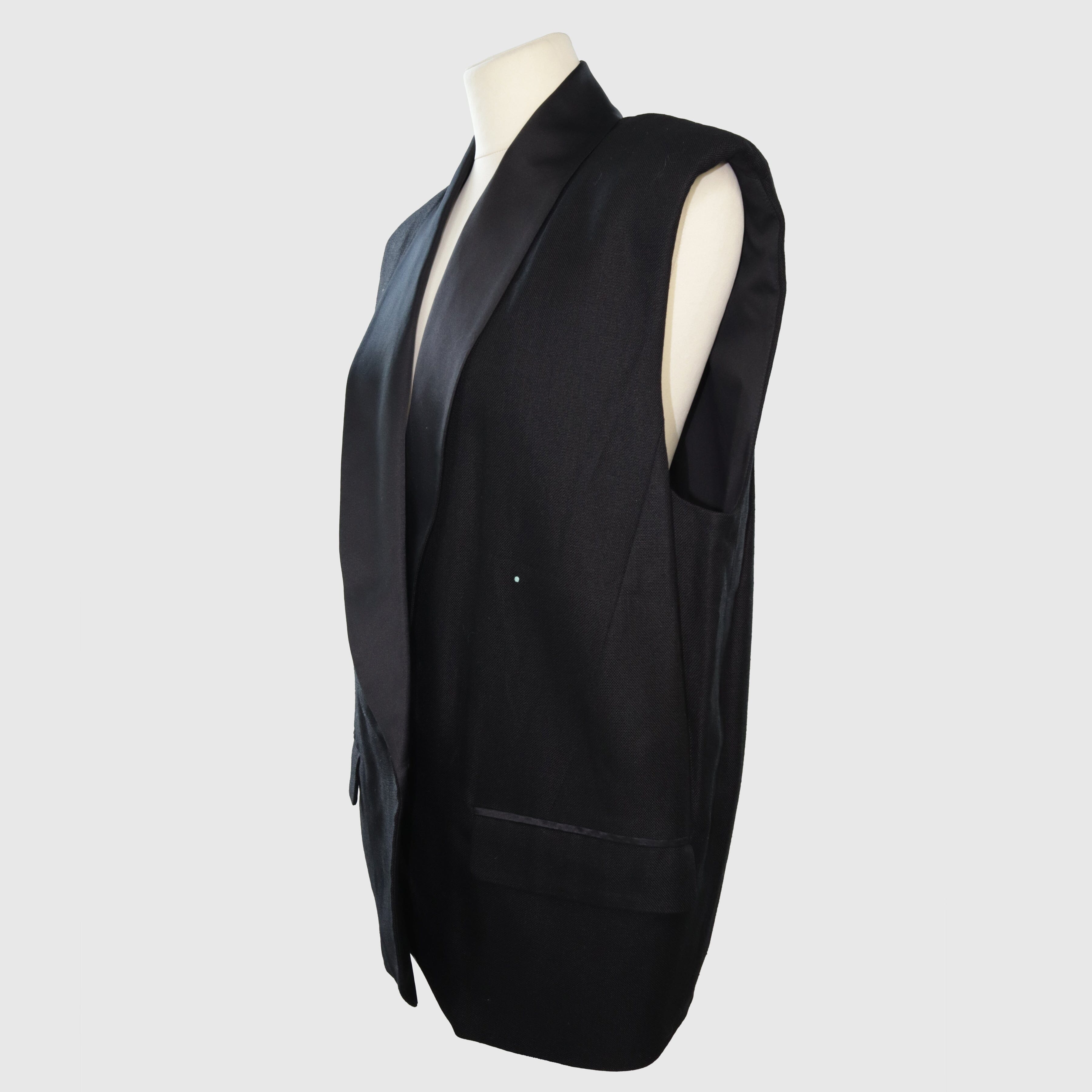 Black Oversized Vest Clothing Isabel Marant 