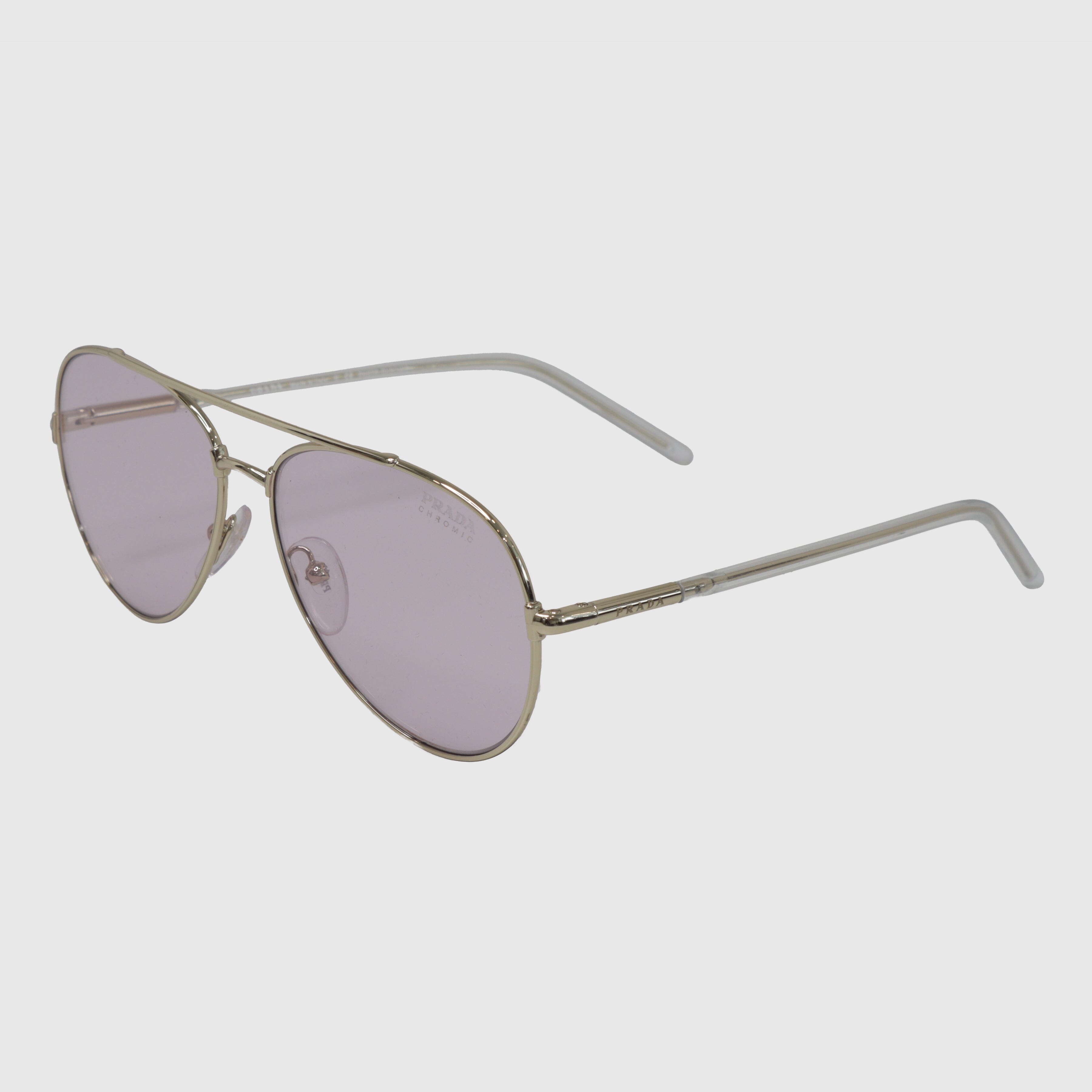 Photochromic Aviator Sunglasses Accessories Prada 