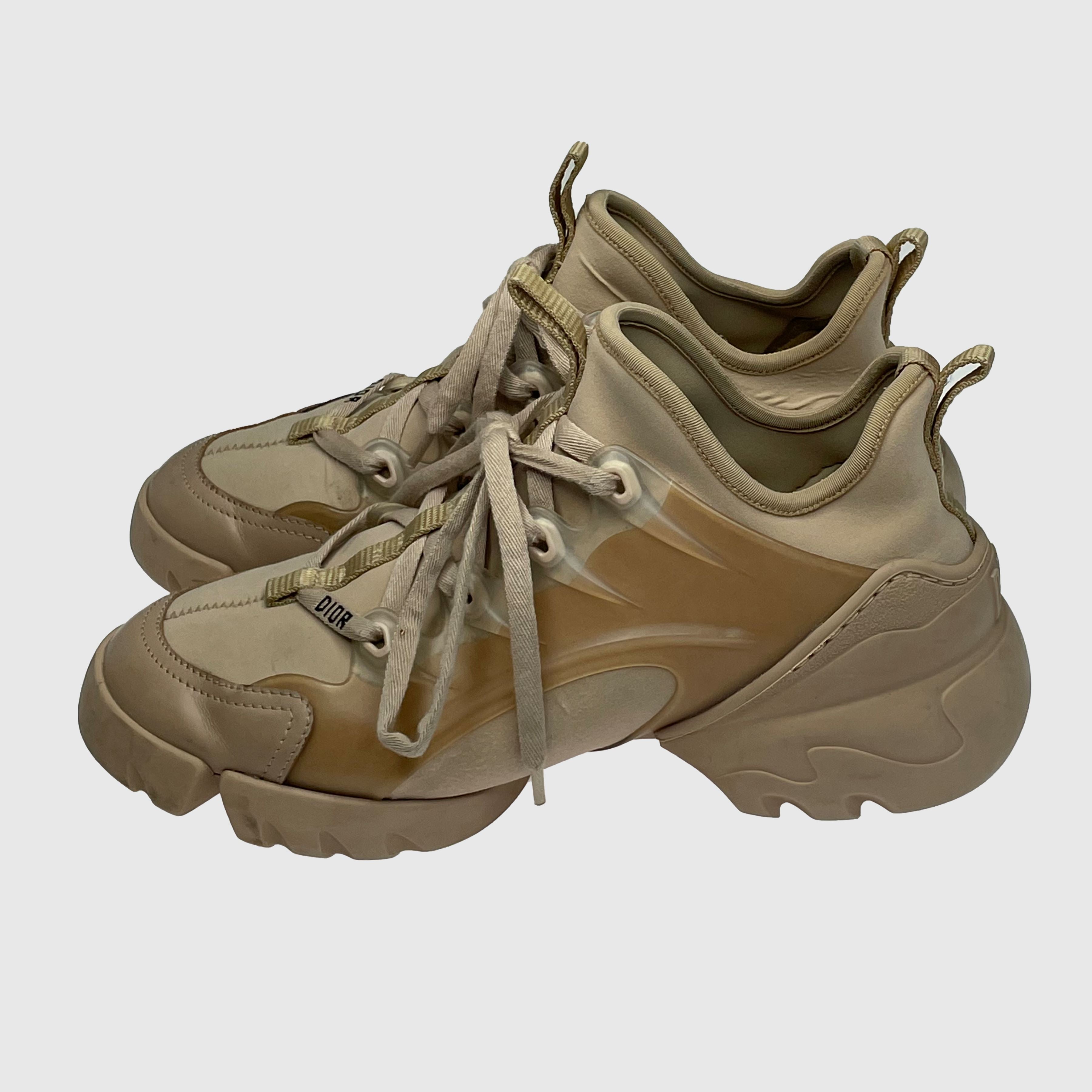 Nude D-Connect Chunky Sneakers Shoes Dior 
