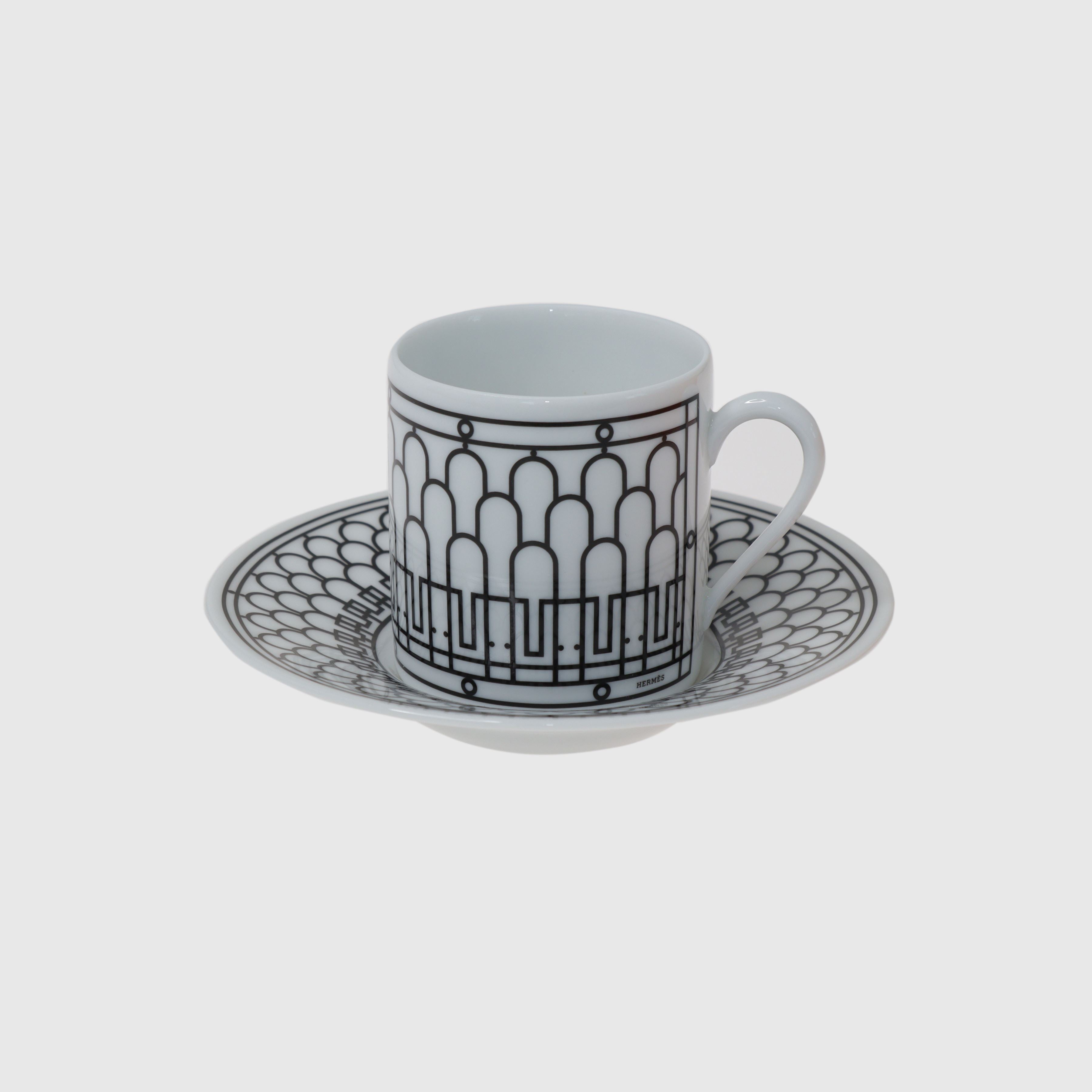 H Deco Tea-Cup And Saucer Set Accessories Hermes 