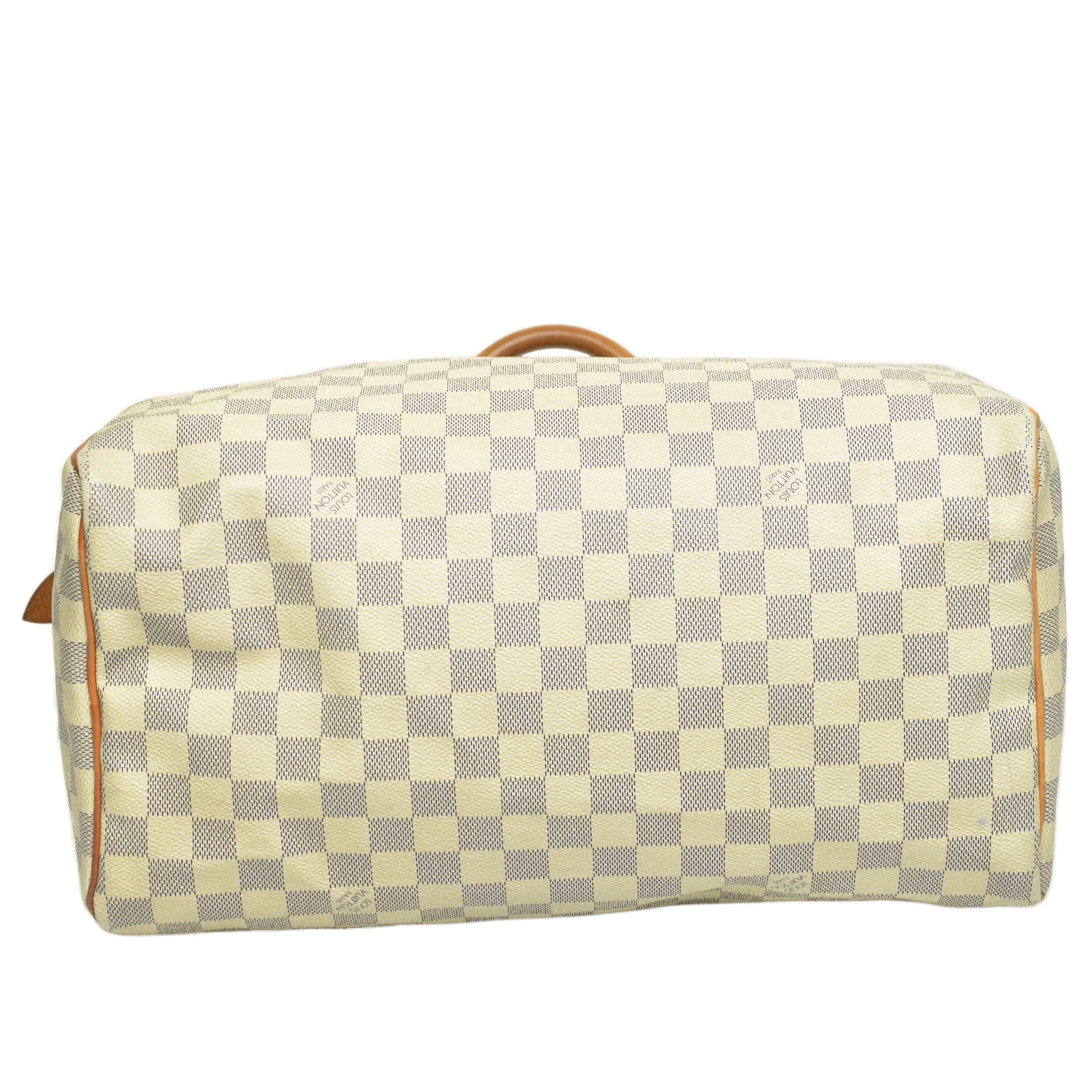 Damier Azur Speedy 35 Bag Bag Louis Vuitton