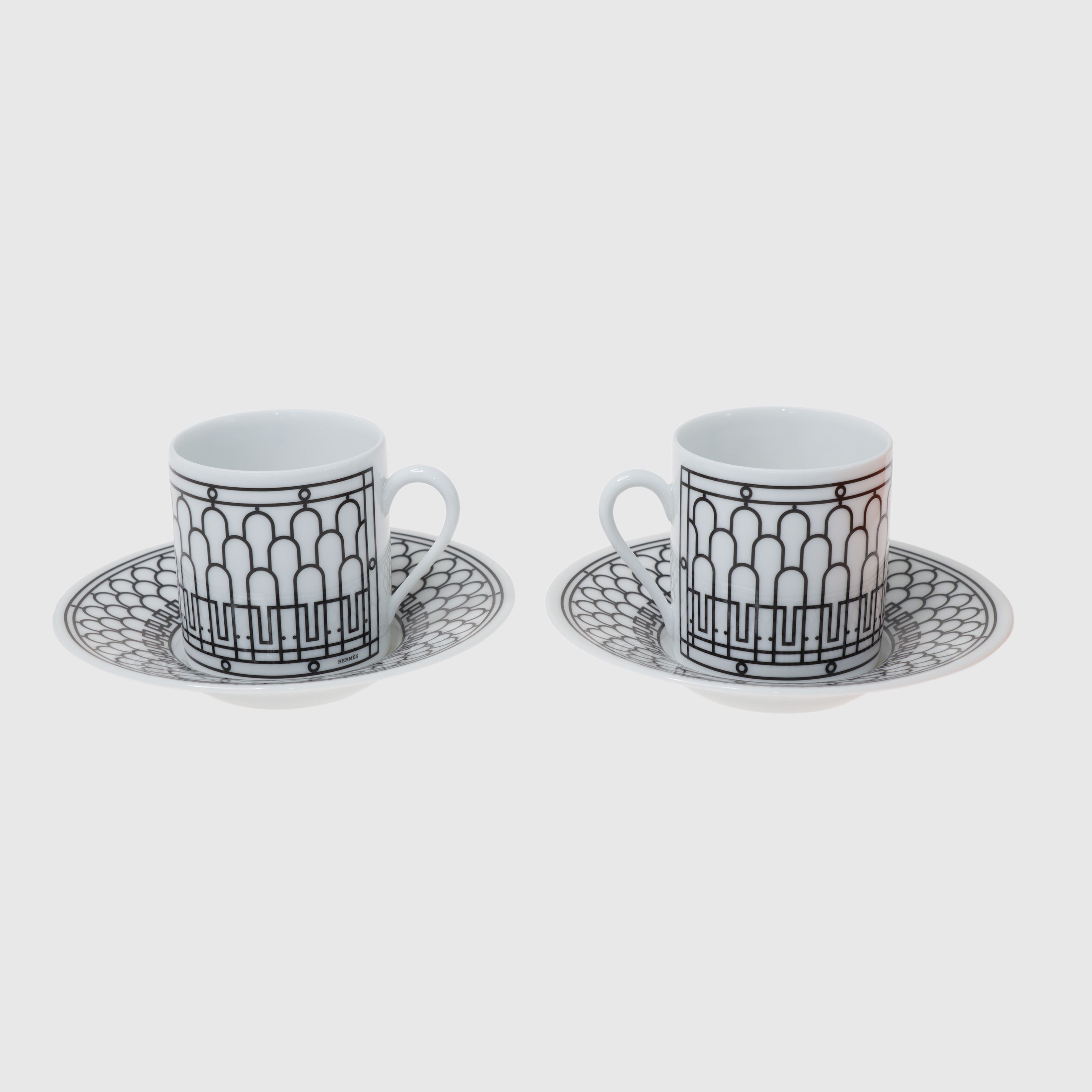 H Deco Tea-Cup And Saucer Set Accessories Hermes 