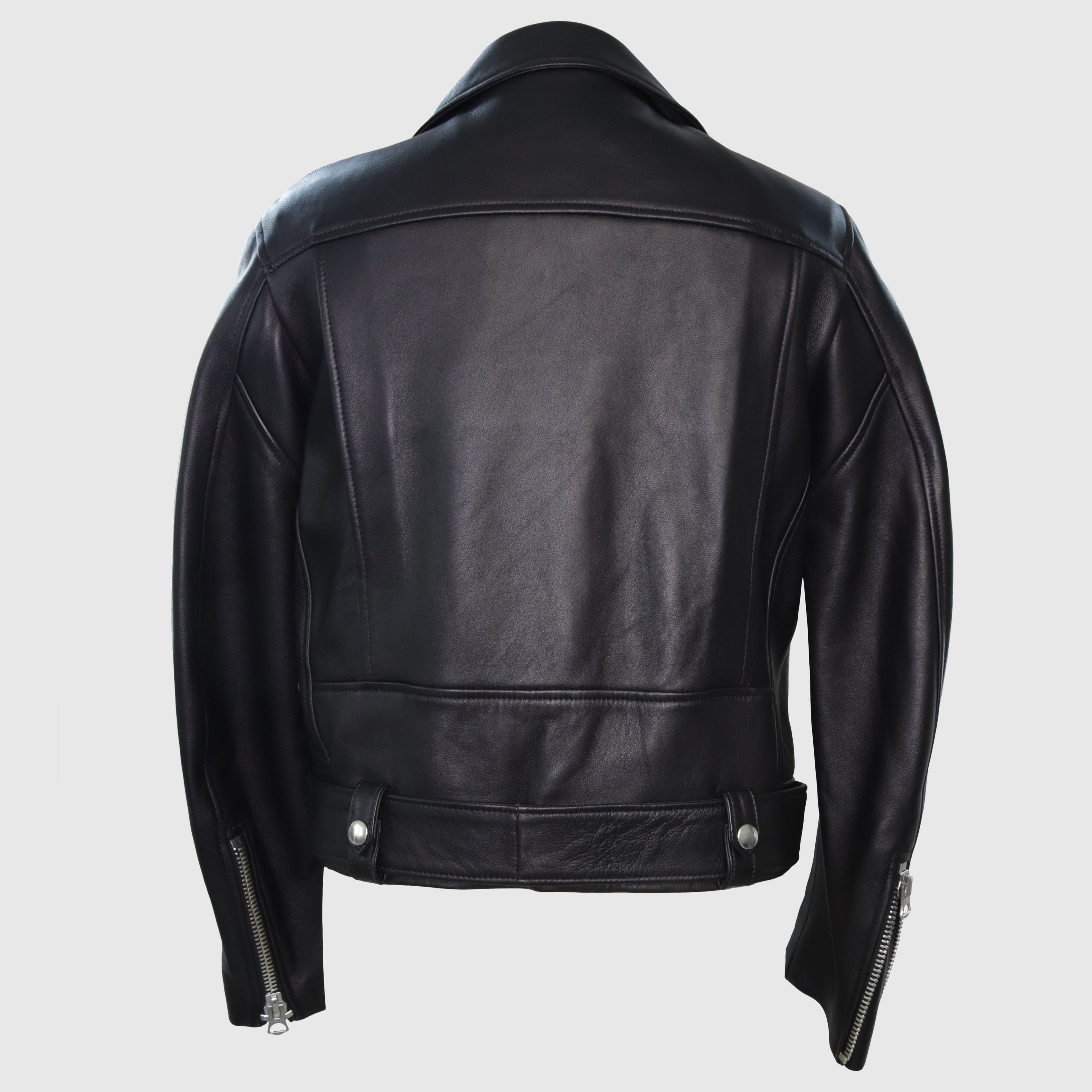 Black Zipped Biker Jacket Clothing Acne Studios 