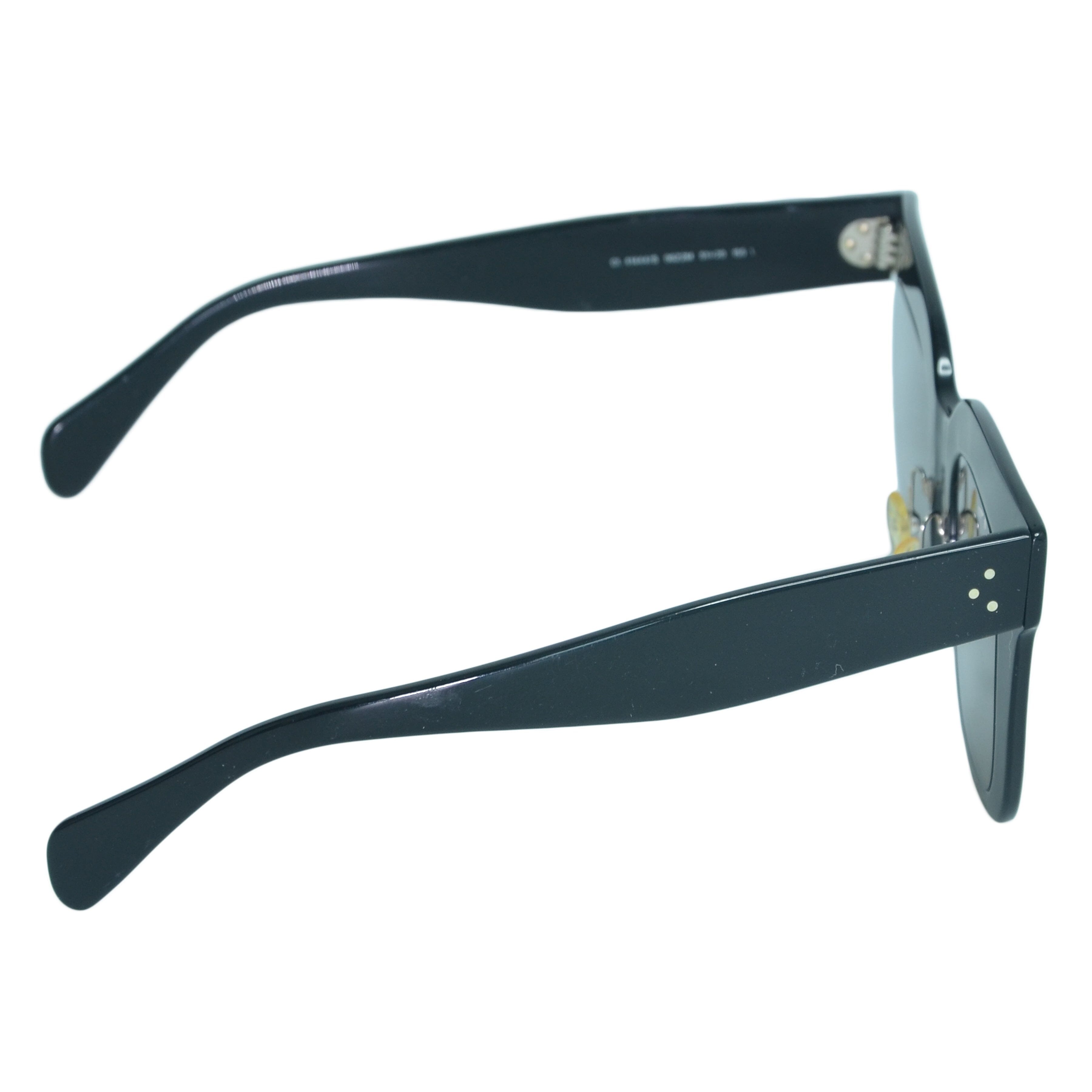 Black Over Sized Square Frame Sunglasses Accessories Celine