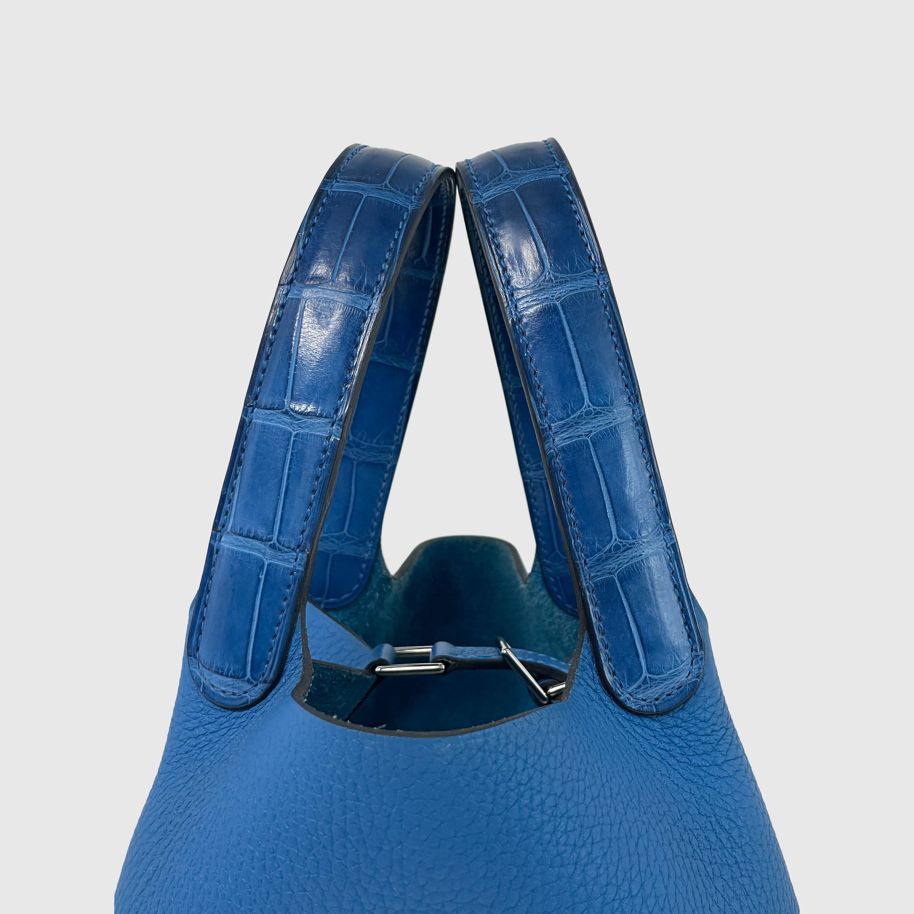 Blue Picotin 18 Bag Bags Hermes 