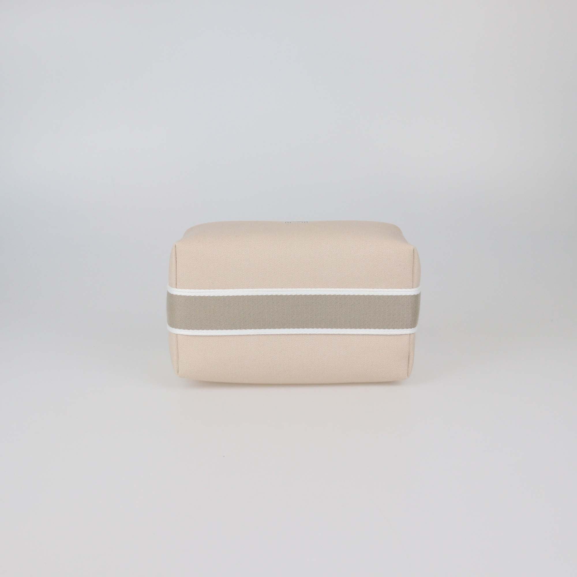 Hermes Naturel Canvas Bride a Brac PM Case