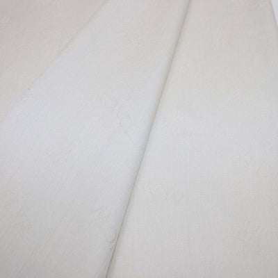 Moncler Off White Jacquard Silk Wool Scarf
