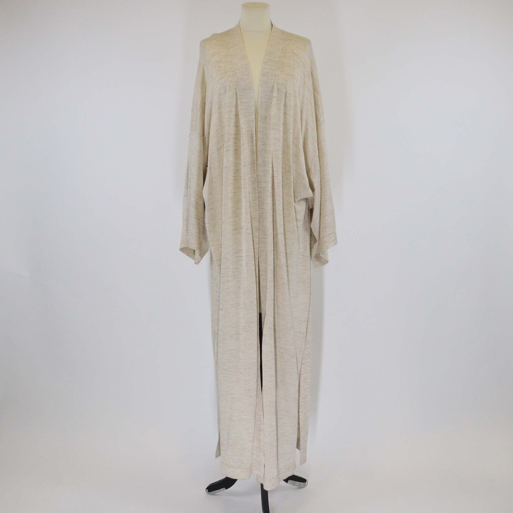 Loro Piana Beige Cashmere Blended Knit Long Cardigan