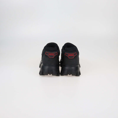 Prada Black Fabric & Rubber Cloudburst Thunder Low Top Sneakers Womens Prada 