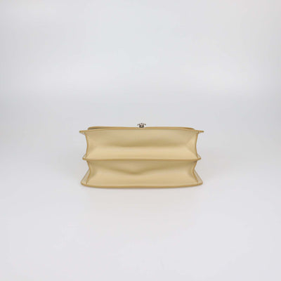 The Row Butter Leather Sofia 10.00 Top Handle Bag