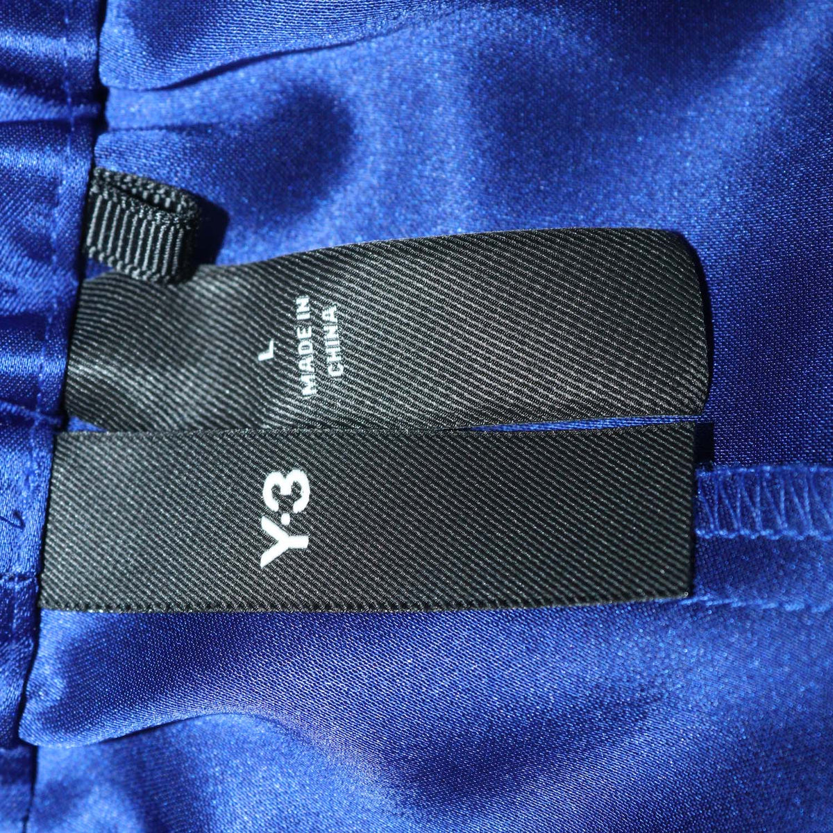Y3 Metallic Blue Zip Pocket Hooded Sweatshirt & Drawstring Jogger Pants Set