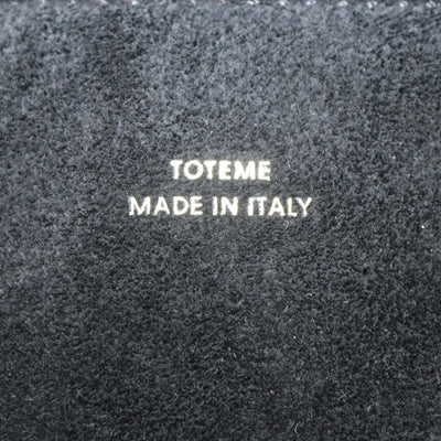 Toteme Black Suede Belted Lounge Tote